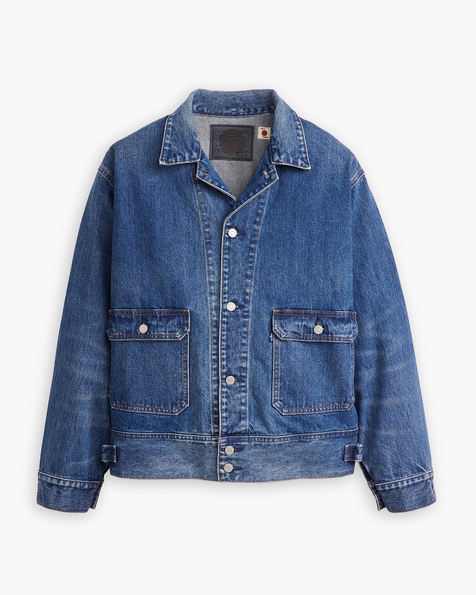 Levi's® Men's Japanese Denim Utility Trucker Jacket - Medium Levi's® Men's Japanese Denim Utility Trucker Jacket - Medium