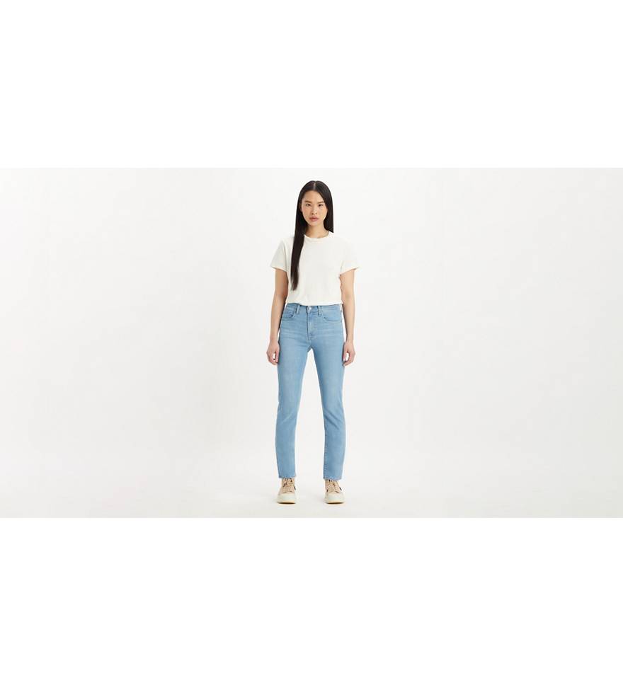 724™ High Rise Straight Jeans - Blue | Levi's® IT