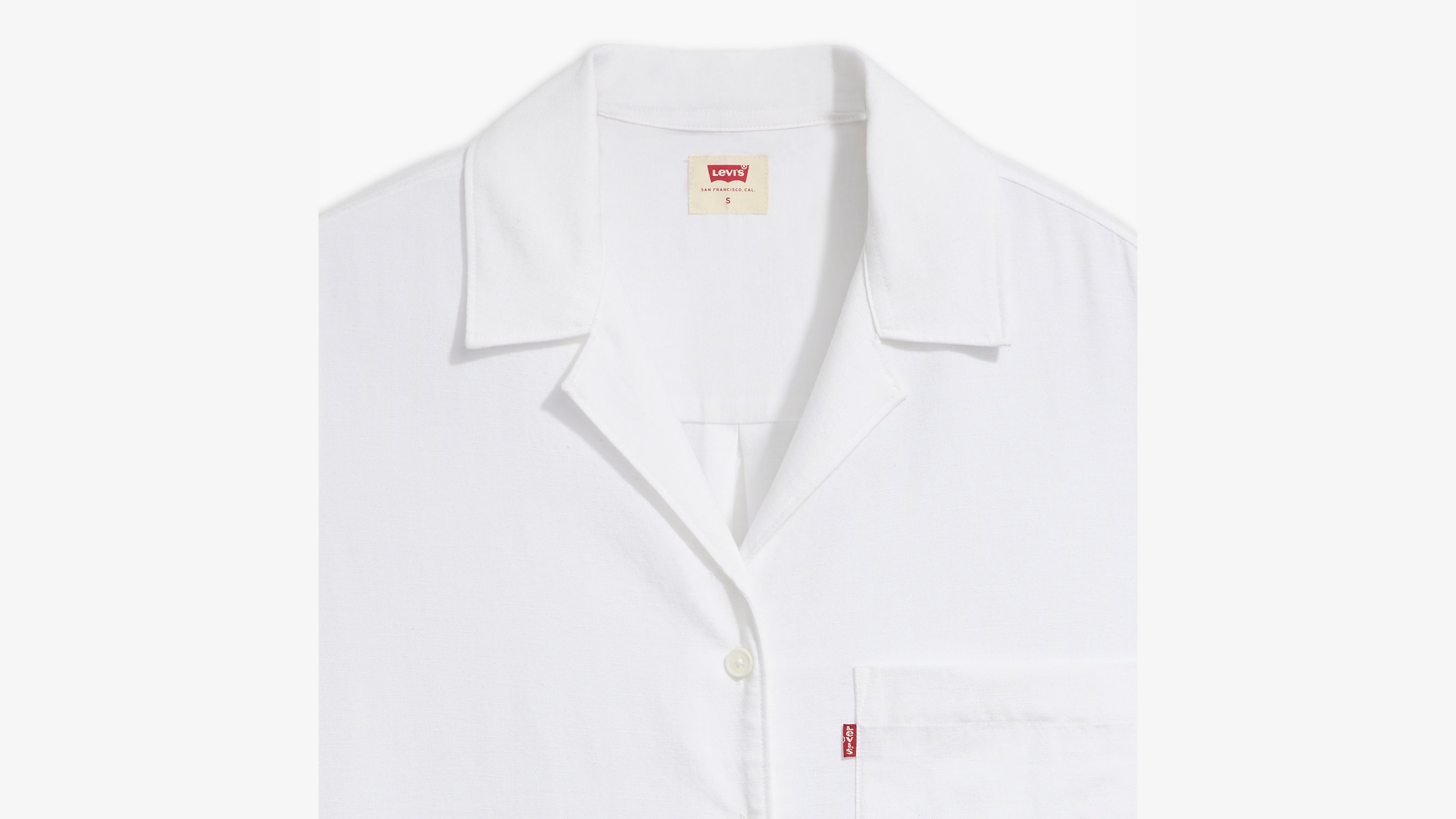 Joyce Short Sleeve Resort Shirt - White | Levi's® US