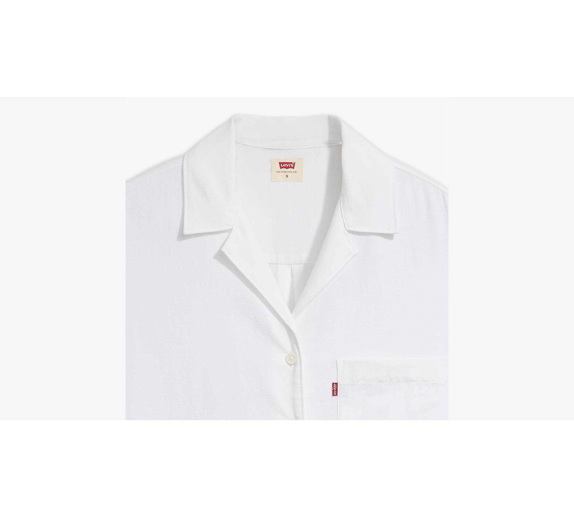 Joyce Resort Shirt - White | Levi's® RO