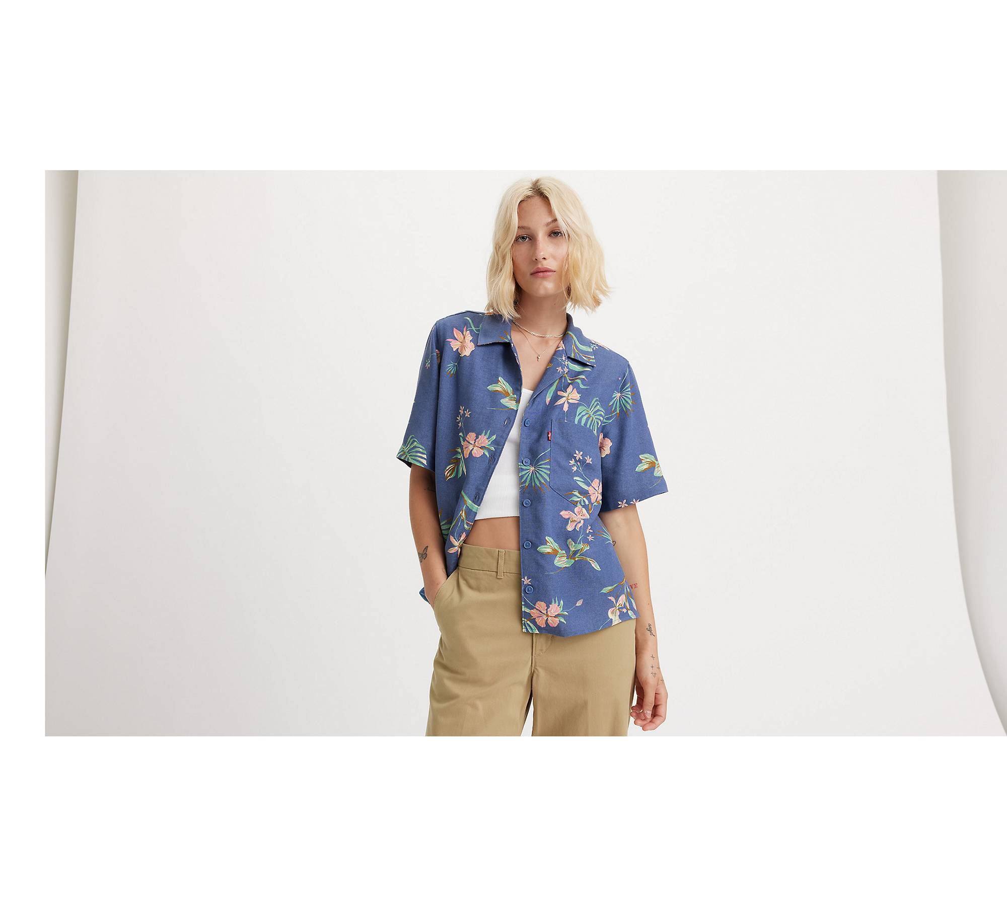 Wunderlove Printed Aqua-Colored Shirt with Shorts – Cherrypick