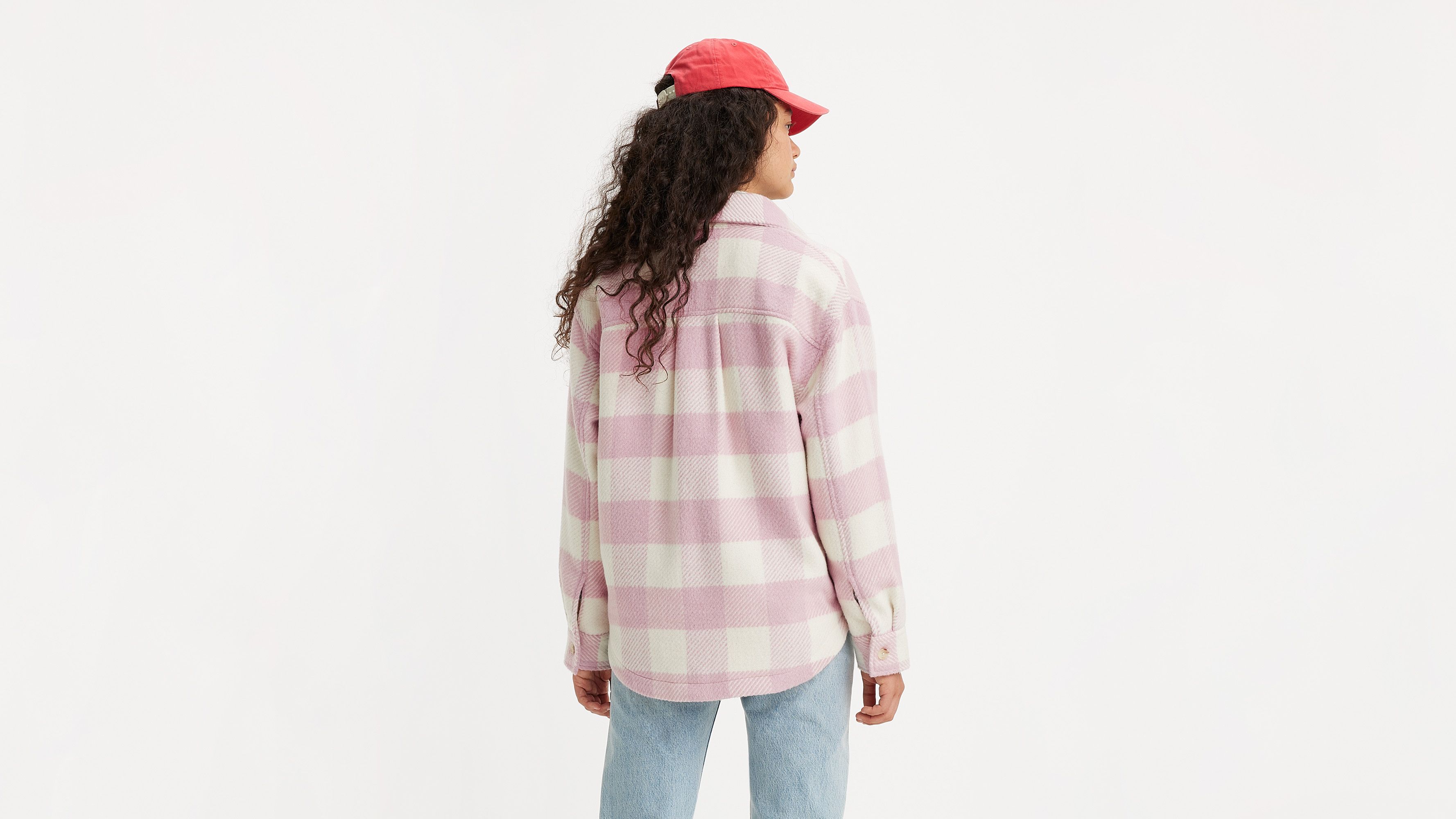 ★le mont★ WGenuine Lmsm Work JacketAsh Pink W)Genuine Lmsm Work Jacket_Ash Pink - Le Mont Saint Michel