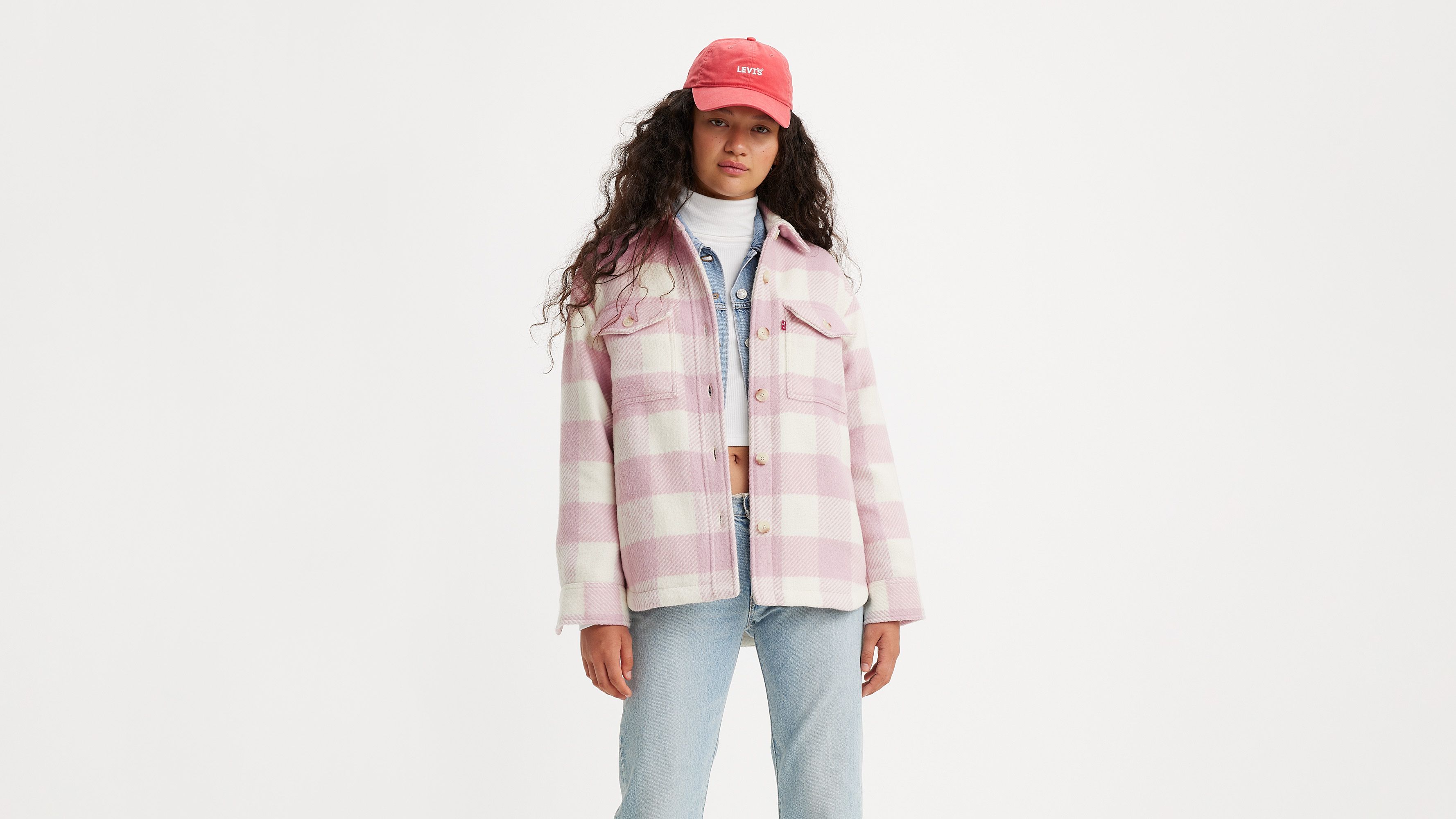 Nola Shirt Jacket - Pink | Levi's® US