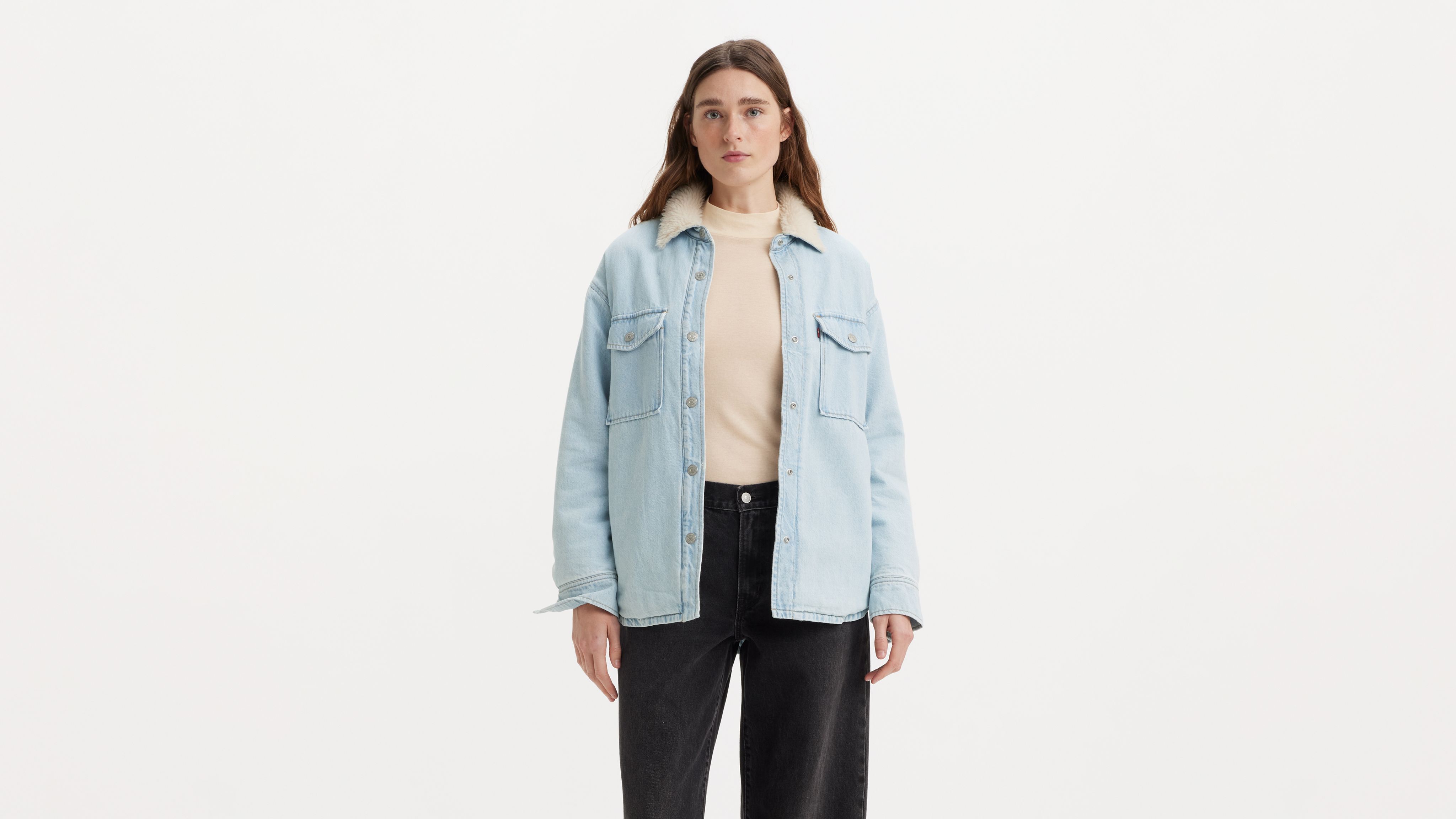 Levi's Lola Shacket In Glad To Meet You