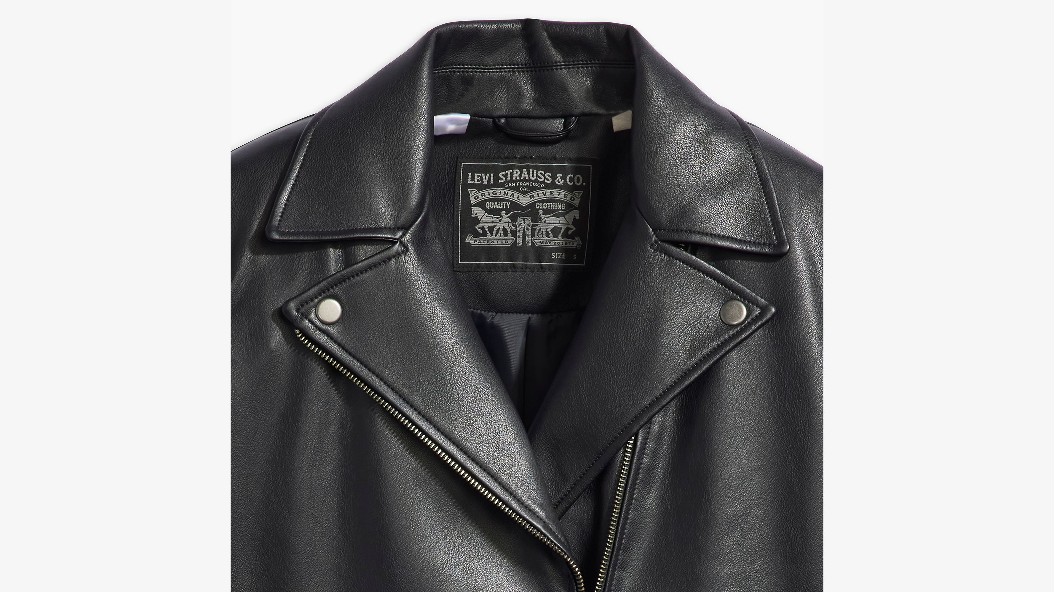 Levi strauss & 2024 co leather jacket