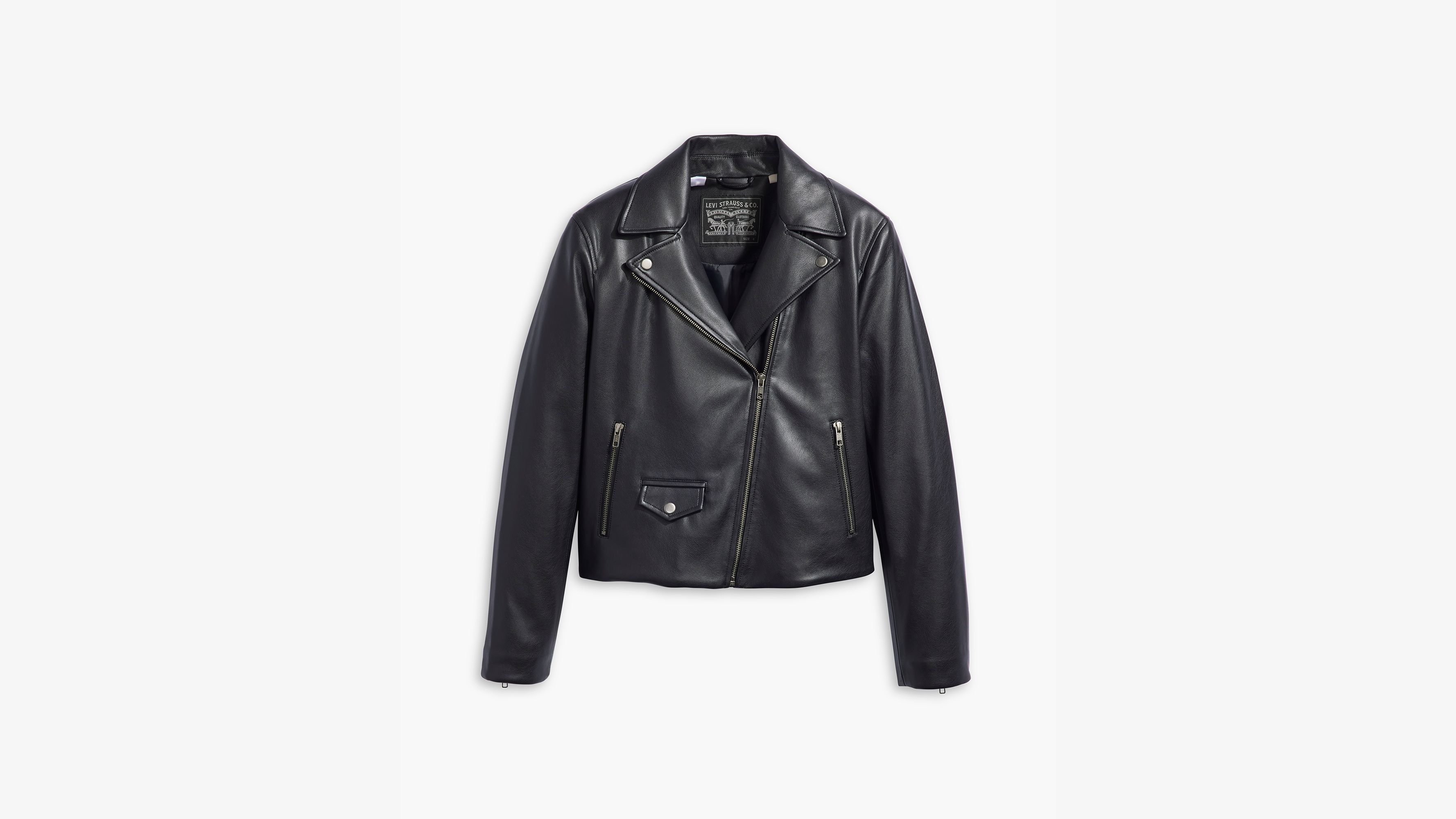 Lelou Shrunken Moto Jacket