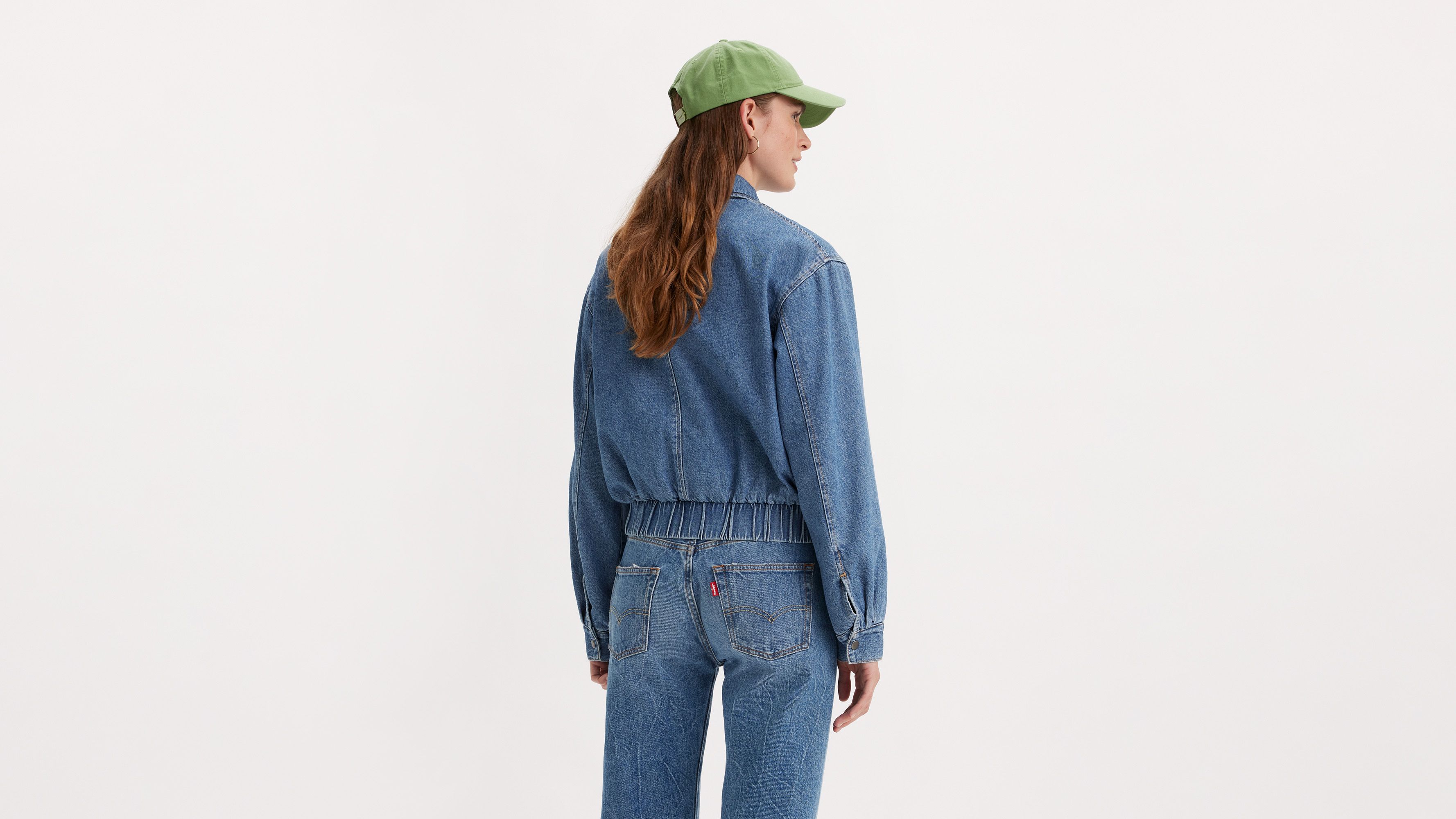 Ingrid Shrunken Jacket - Blue | Levi's® EE