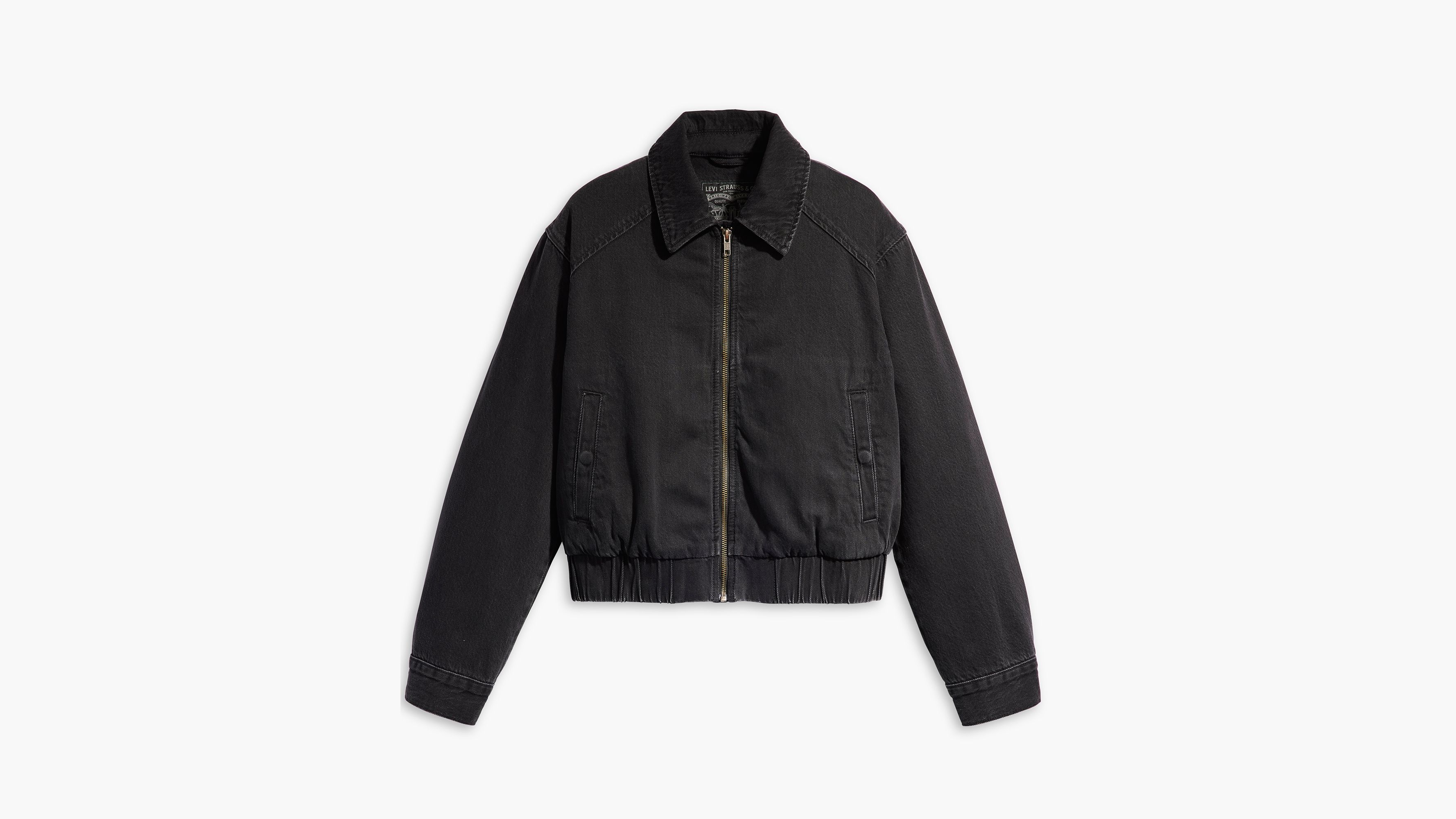 Faux Leather Trucker Jacket - Black | Levi's® KZ