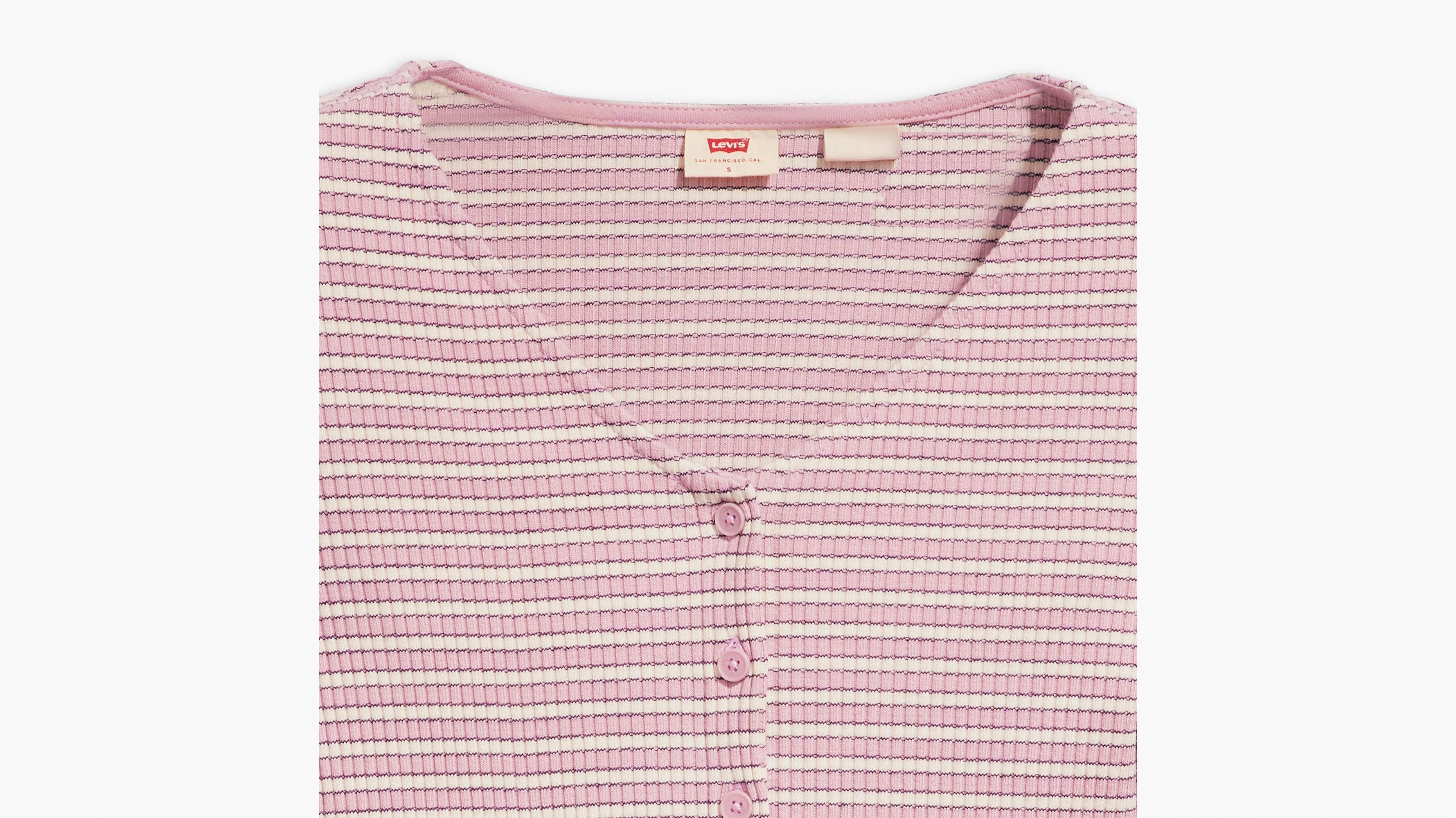 Striped Monica Long Sleeve T-Shirt 6