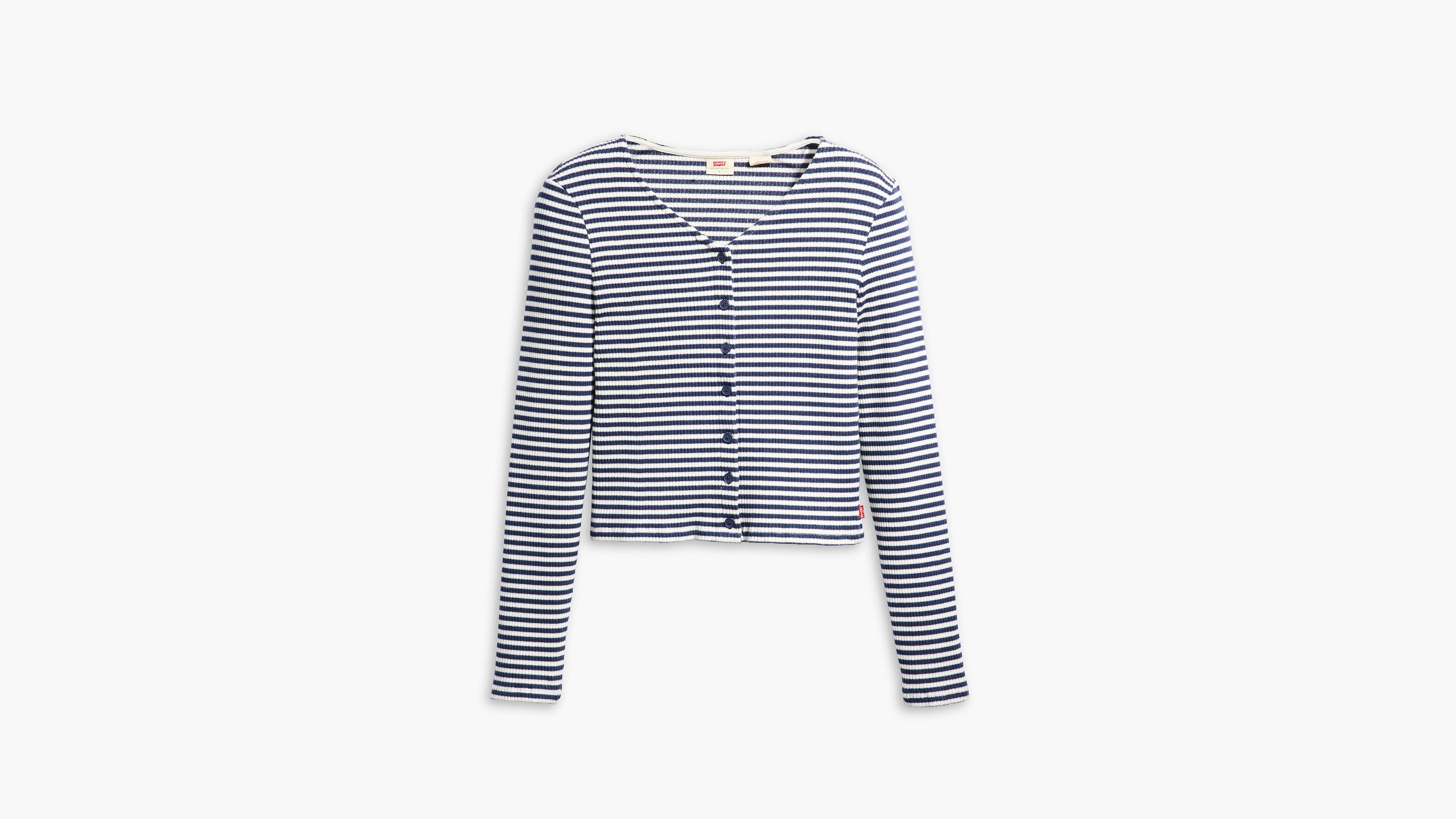 Striped Monica Long Sleeve T-Shirt 5