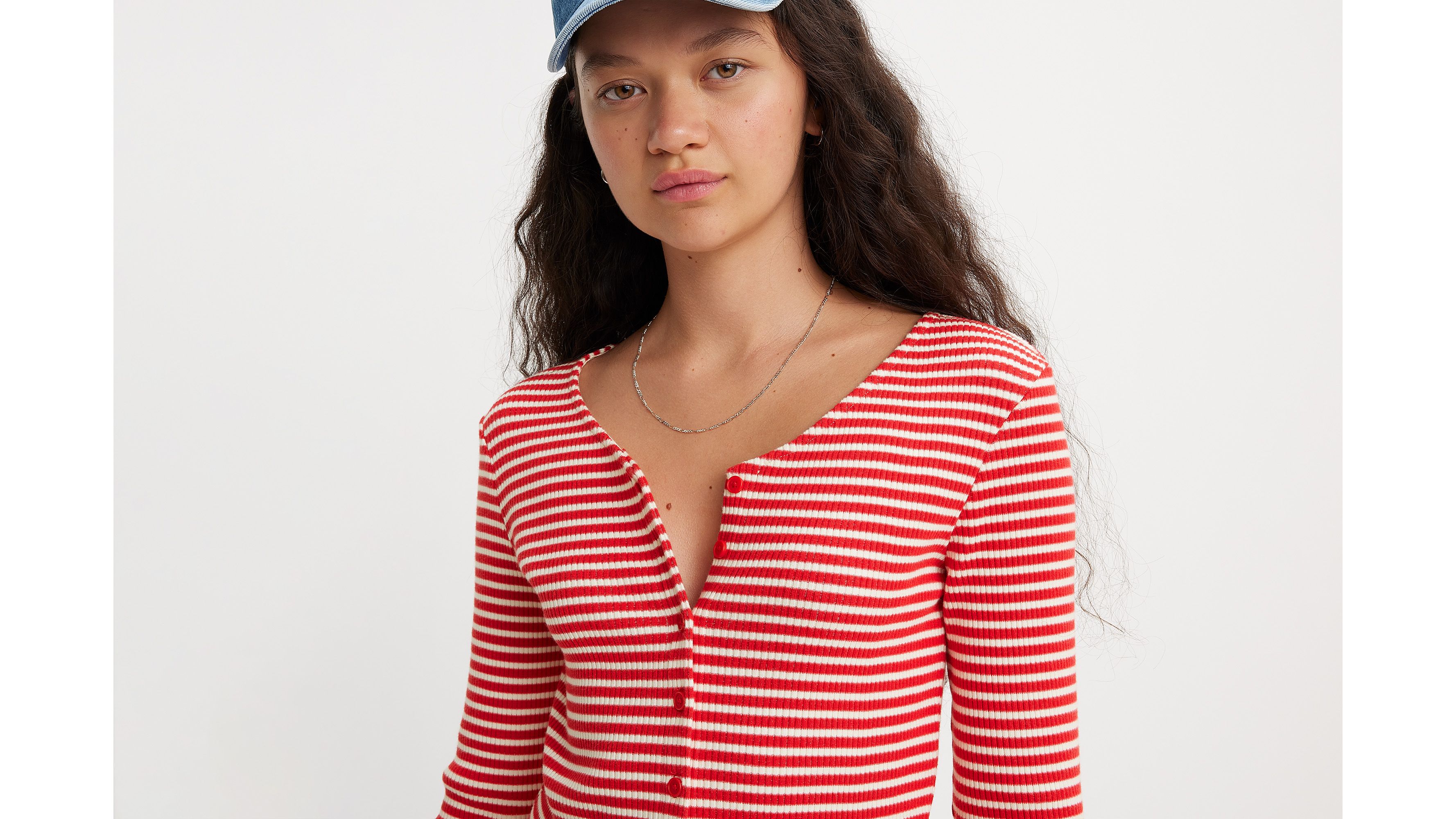 Striped Monica Long Sleeve T-Shirt 4