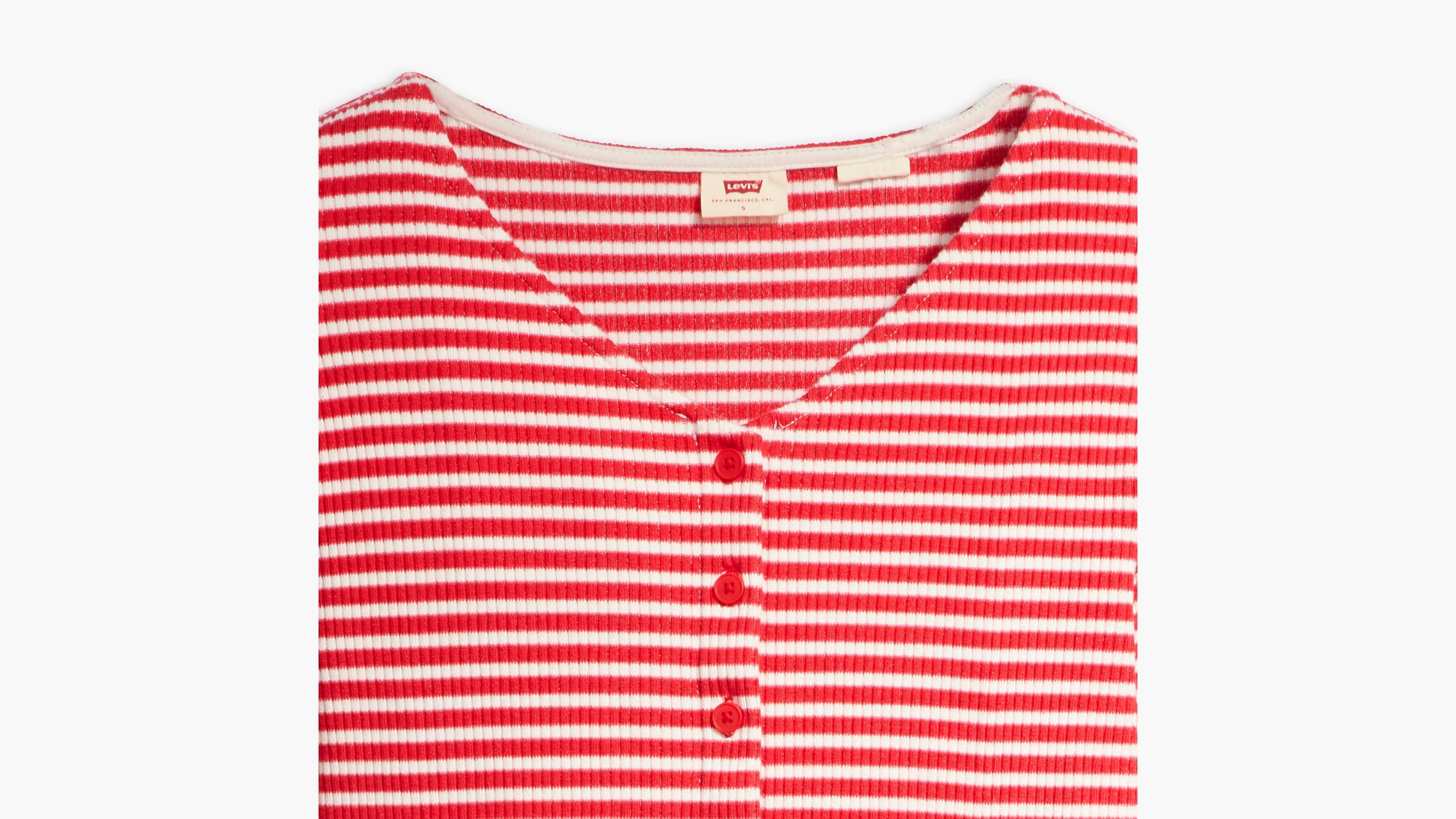 Striped Monica Long Sleeve T-Shirt 6