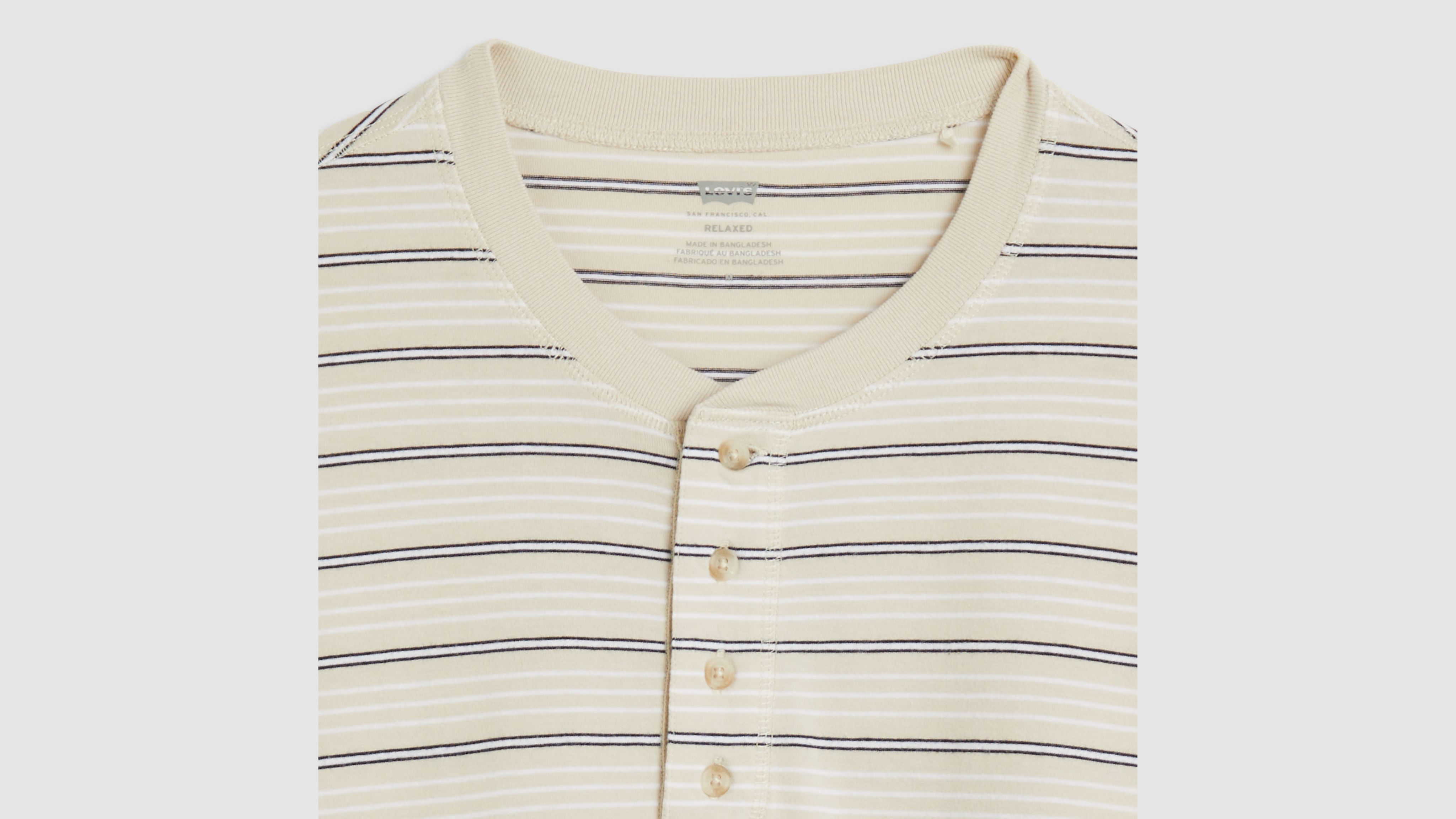 Short Sleeve Four Button Henley 7