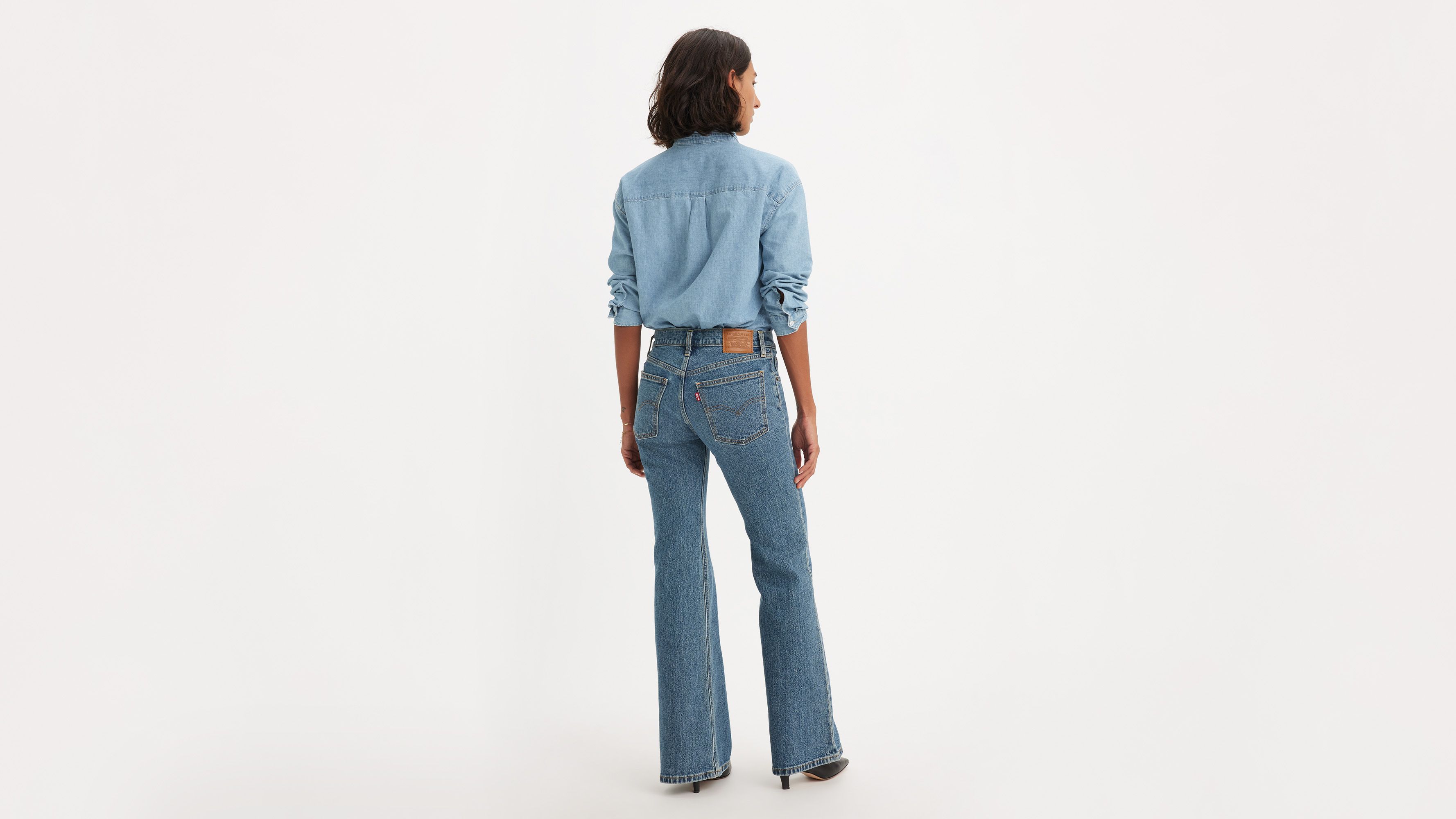 Middy Flare Women's Jeans - Dark Wash | Levi's® US