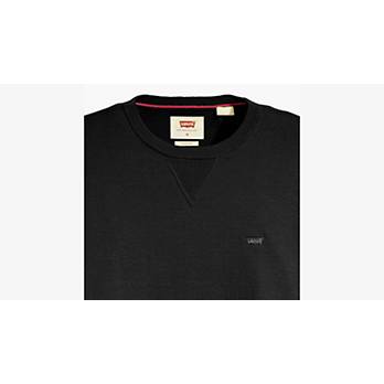 Lightweight Housemark Logo Sweater - Black | Levi's® CA