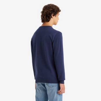 Lightweight Housemark Logo Sweater - Blue | Levi's® US Lightweight Housemark Logo Sweater - Blue | Levi's® US
