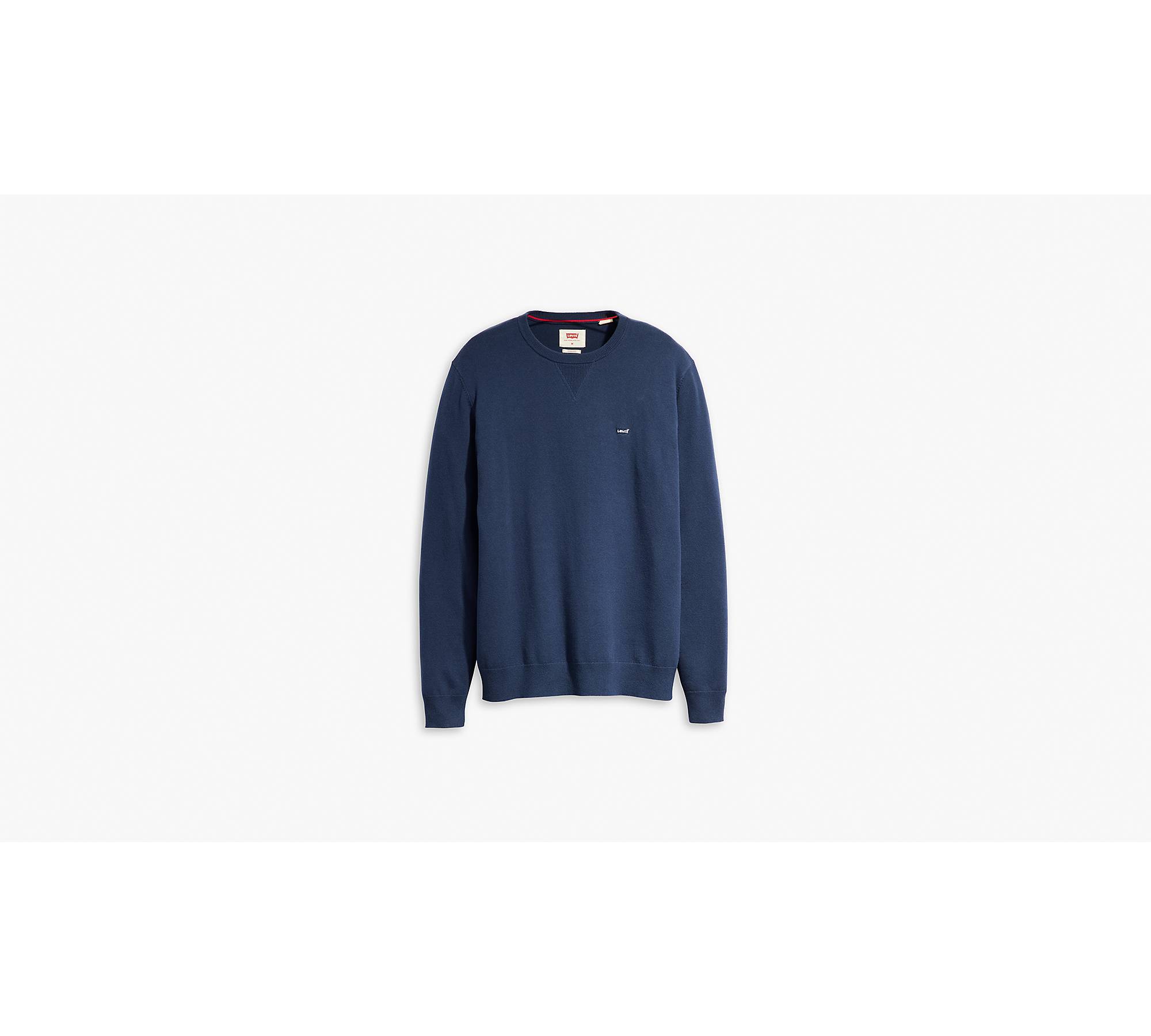 Lightweight Housemark Logo Sweater - Blue | Levi's® US