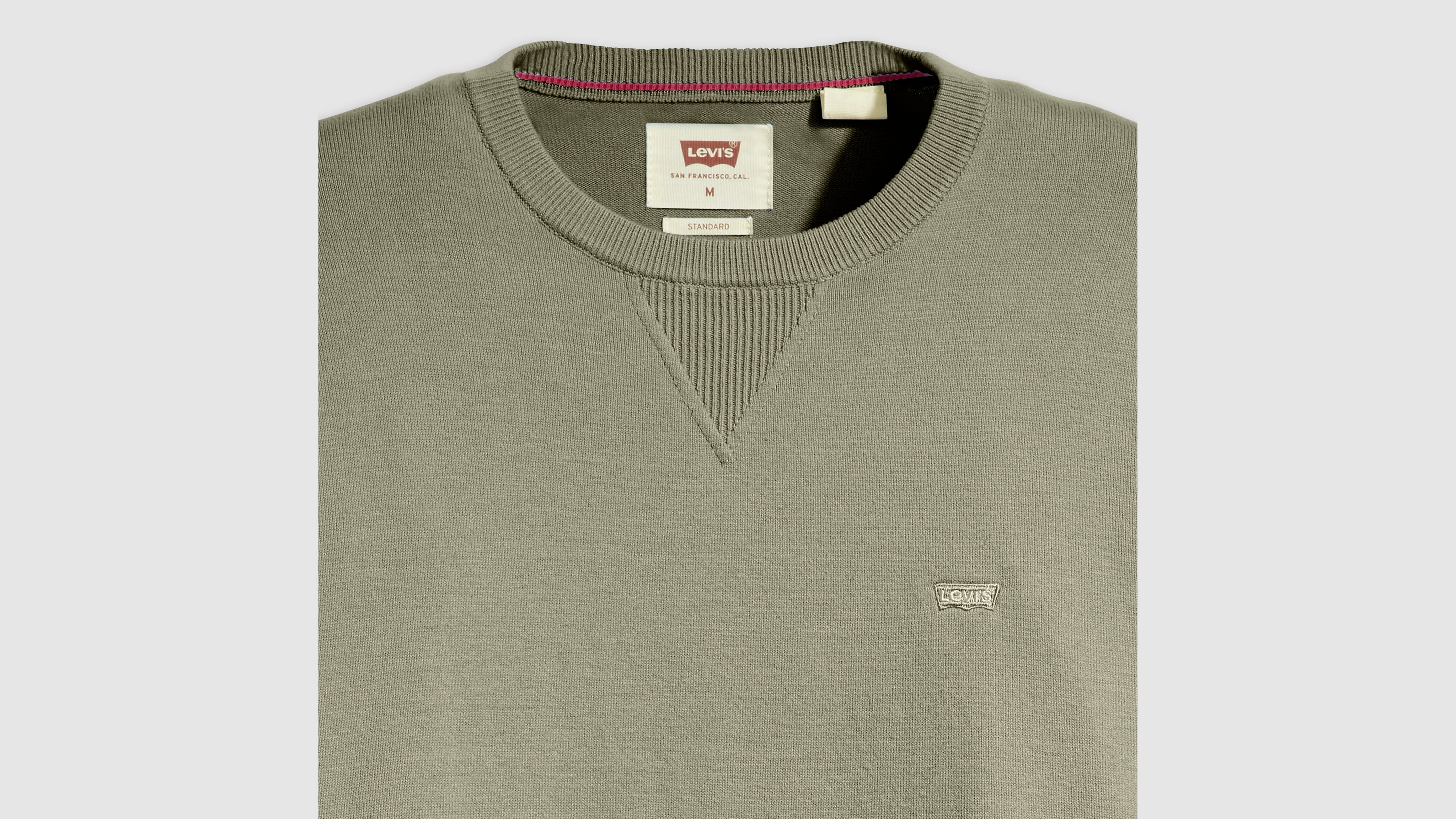 Lightweight Housemark Logo Sweater - Green | Levi's® US
