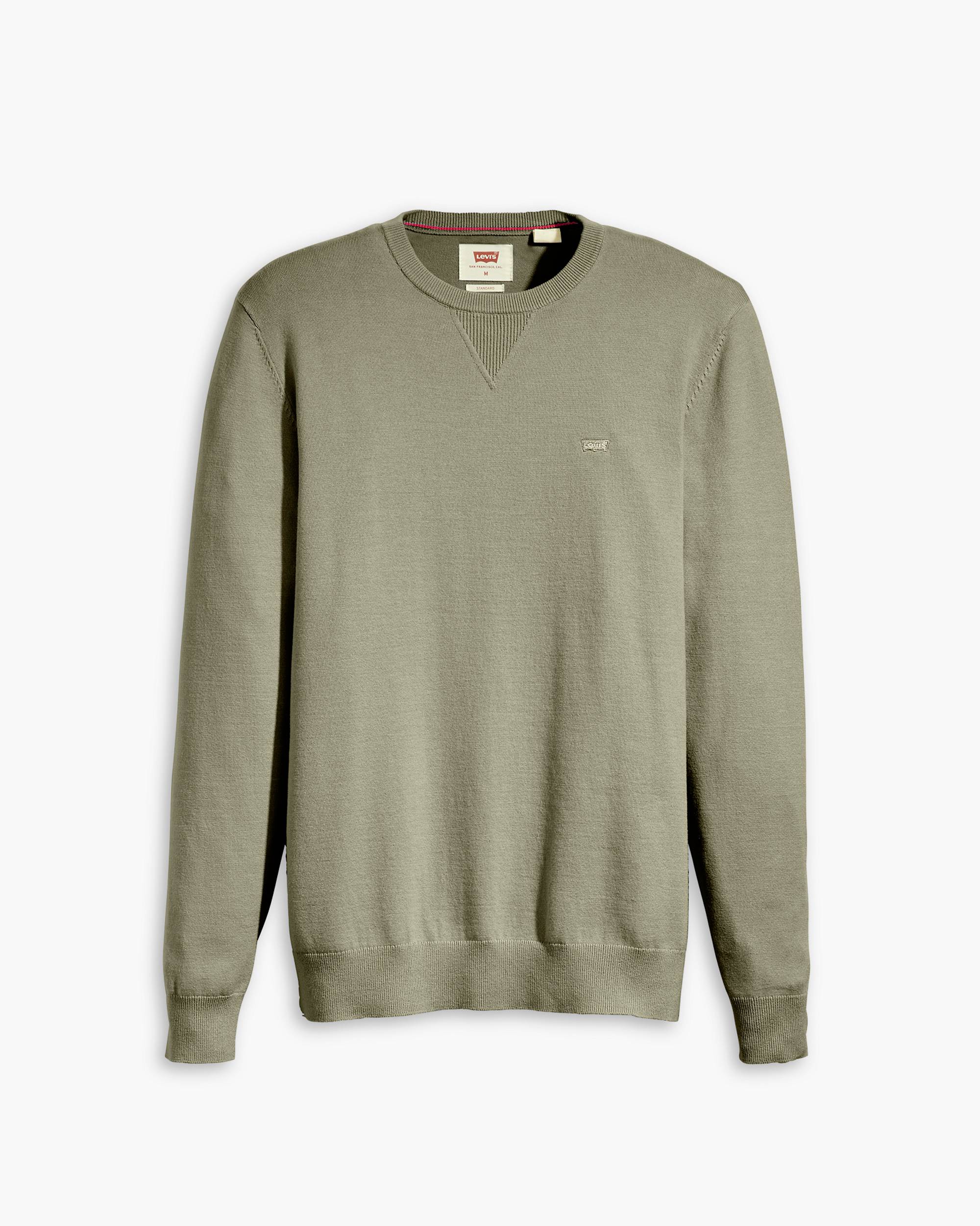 Lightweight Housemark Logo Sweater - Green | Levi's® US Lightweight Housemark Logo Sweater - Green | Levi's® US