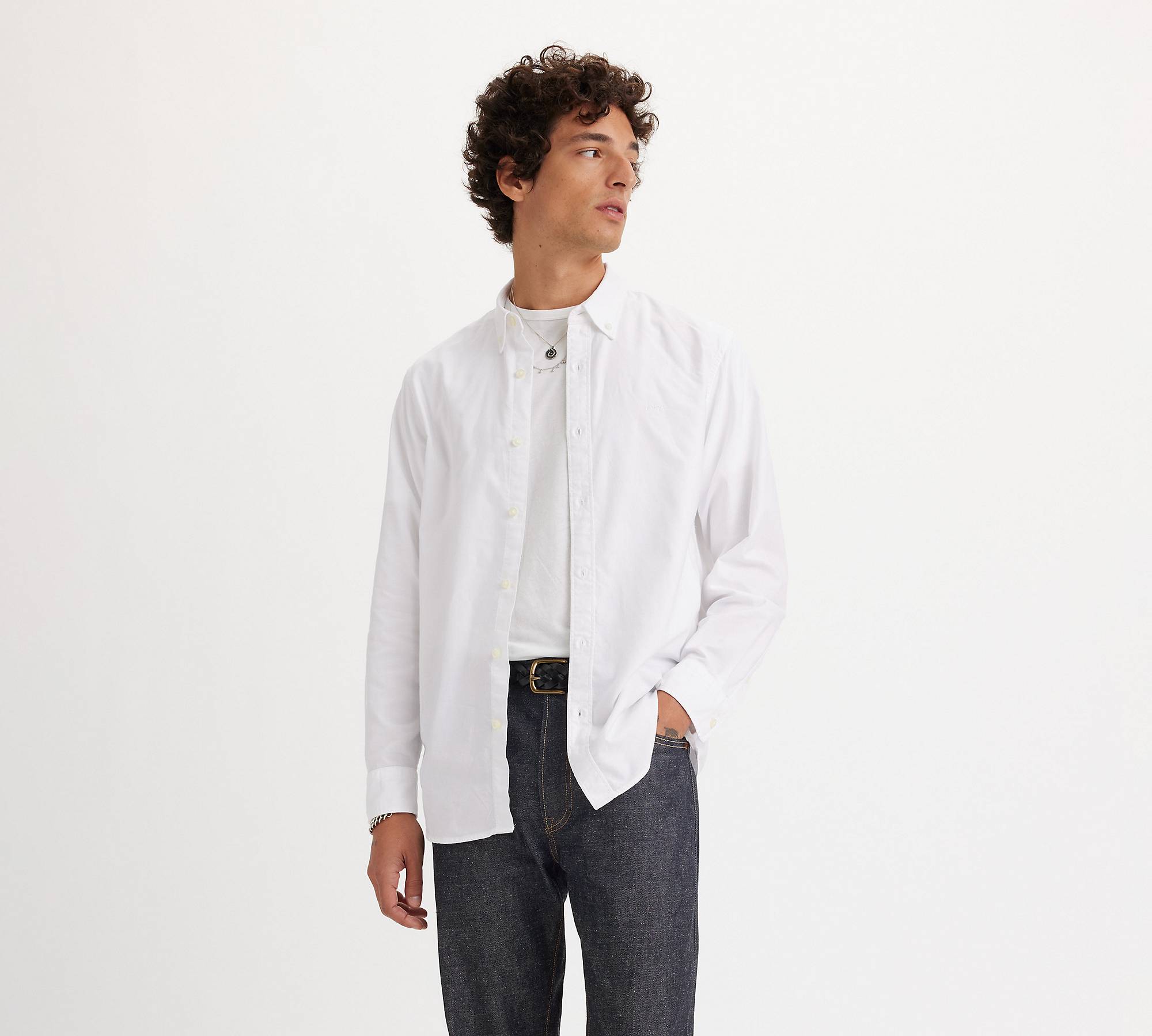 Authentic Button-down Shirt - White | Levi's® NO