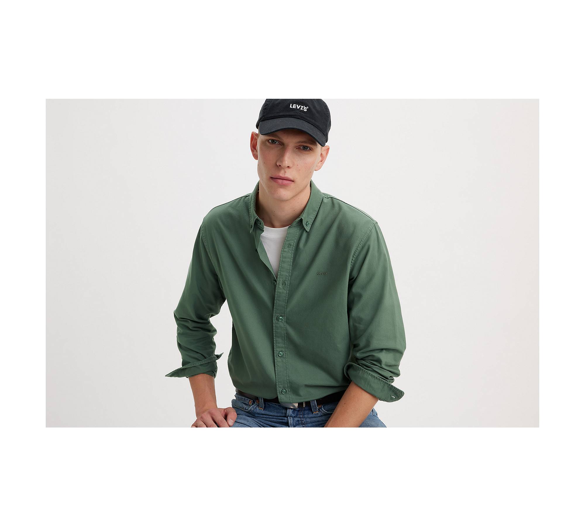 Authentic Button-down Shirt - Green | Levi's® NO