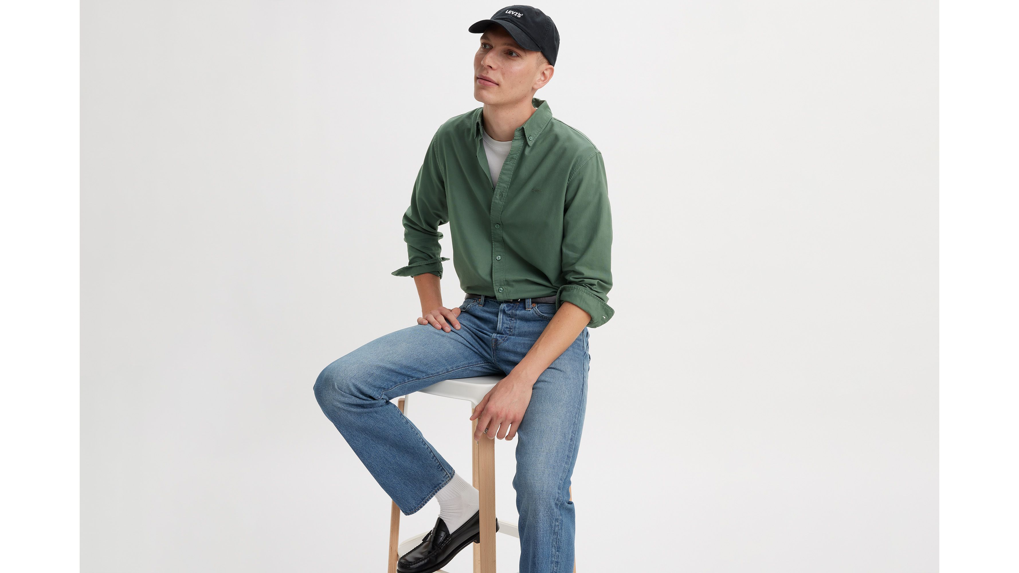 Authentic Button-down Shirt - Green