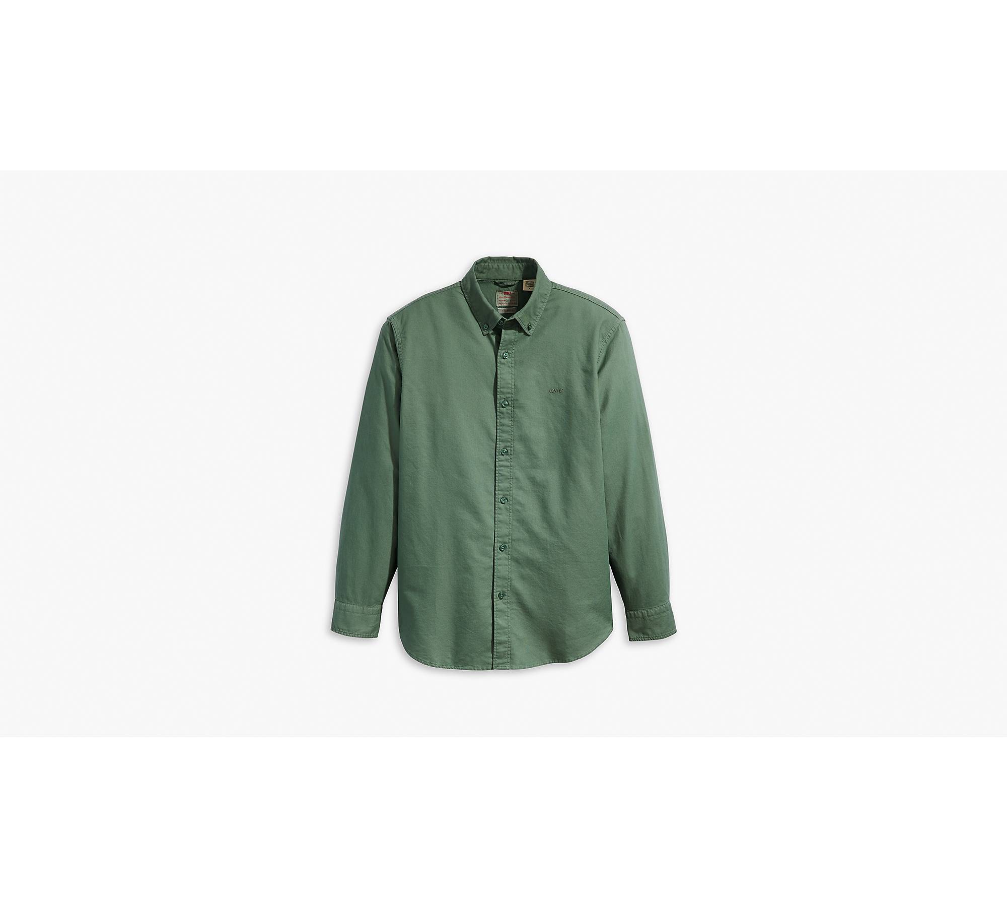 Authentic Button-down Shirt - Green