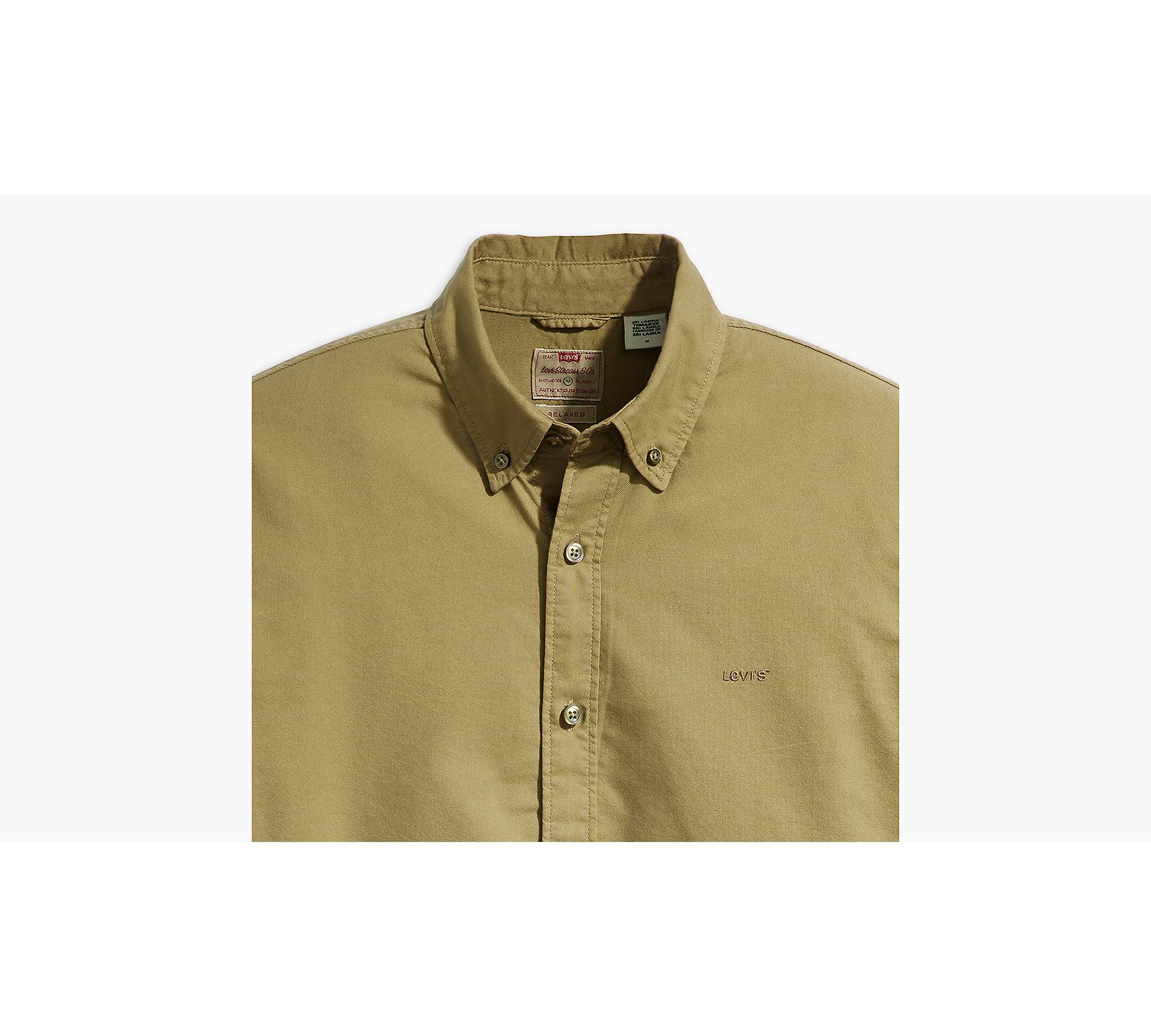 Authentic Button-down Shirt - Beige