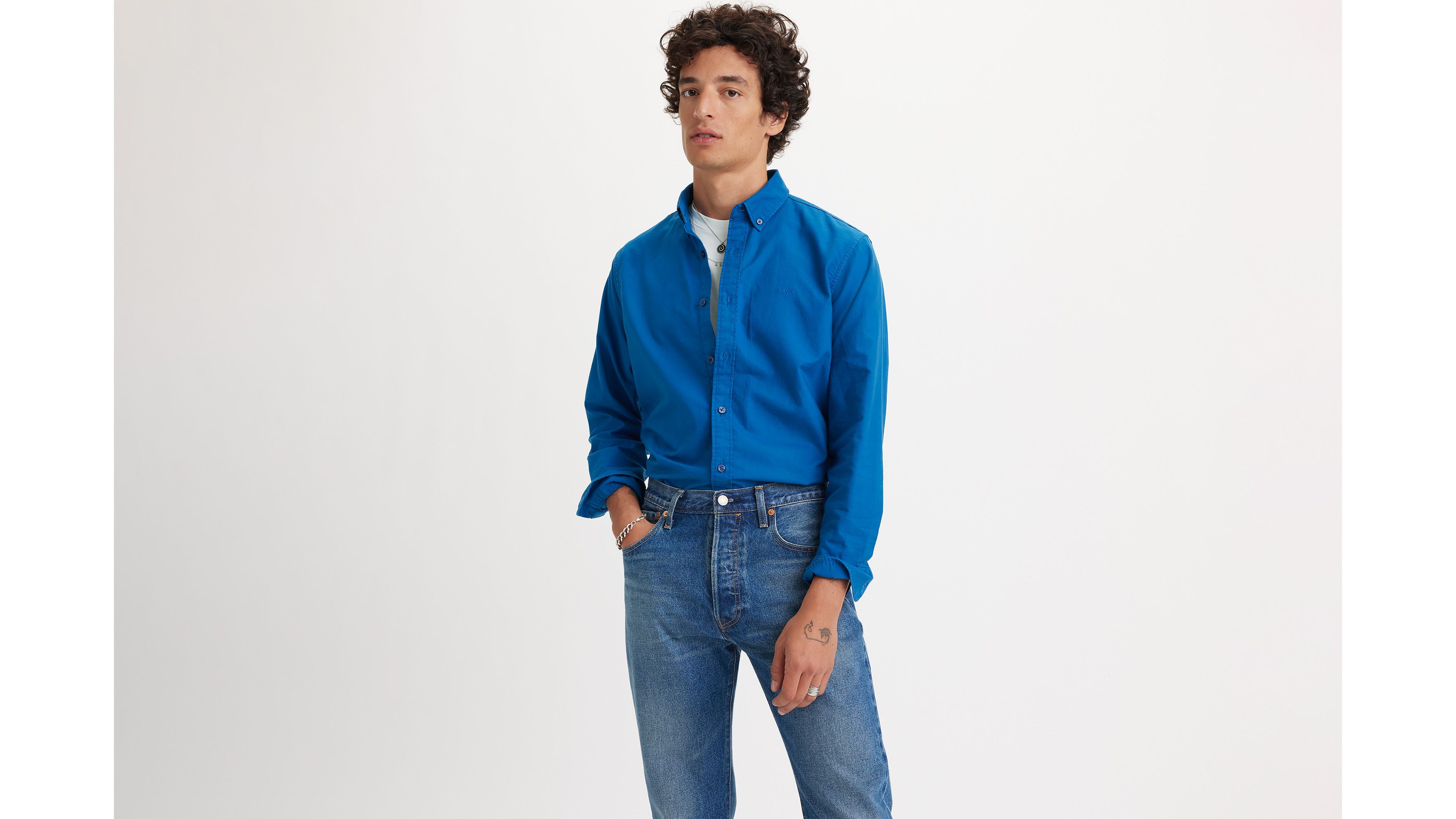 Authentic Button-down Shirt - Blue