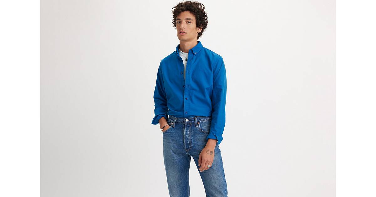 Authentic Button-down Shirt - Blue | Levi's® NO