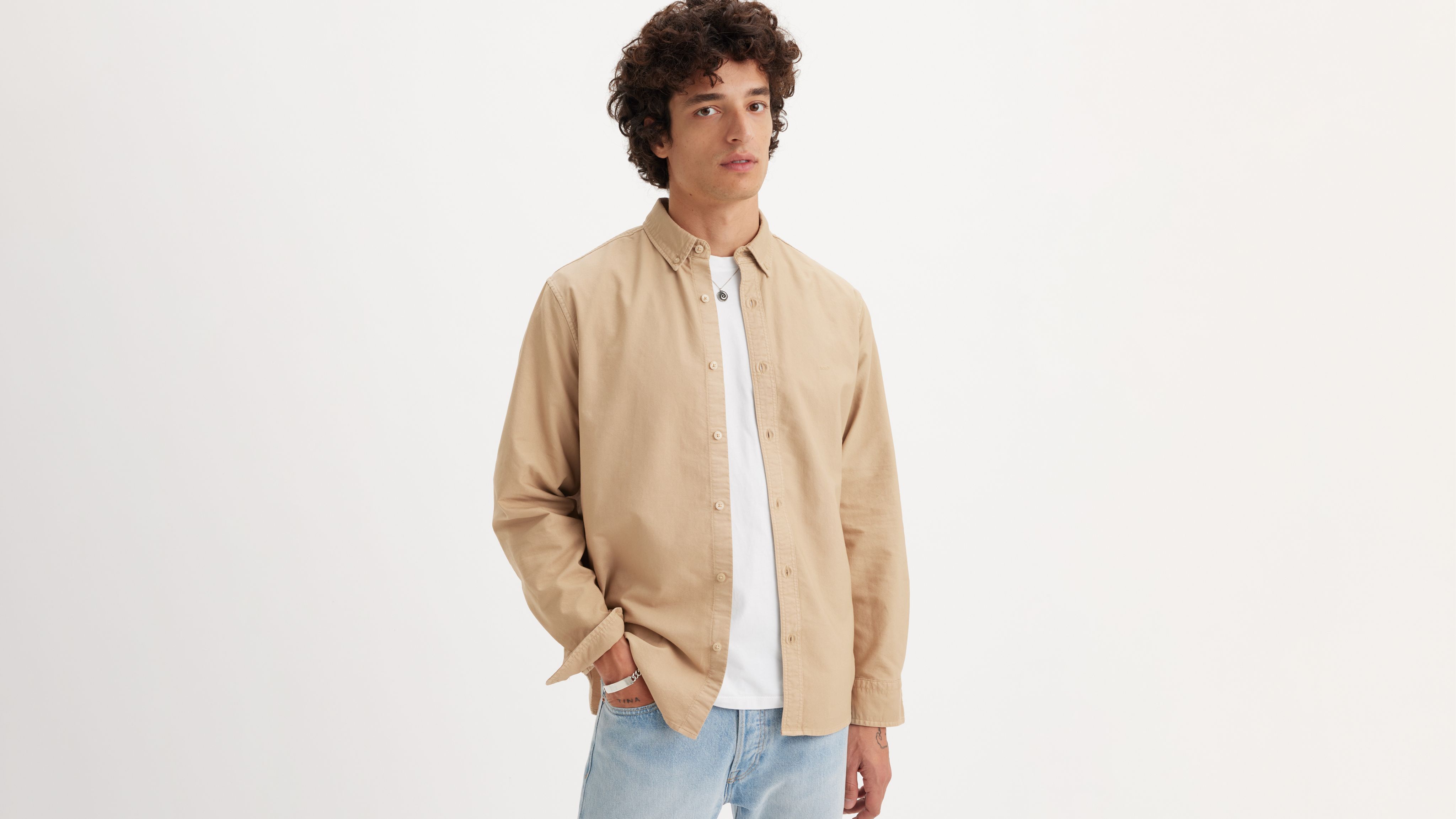 Authentic Button Down Shirt - Tan | Levi's® US