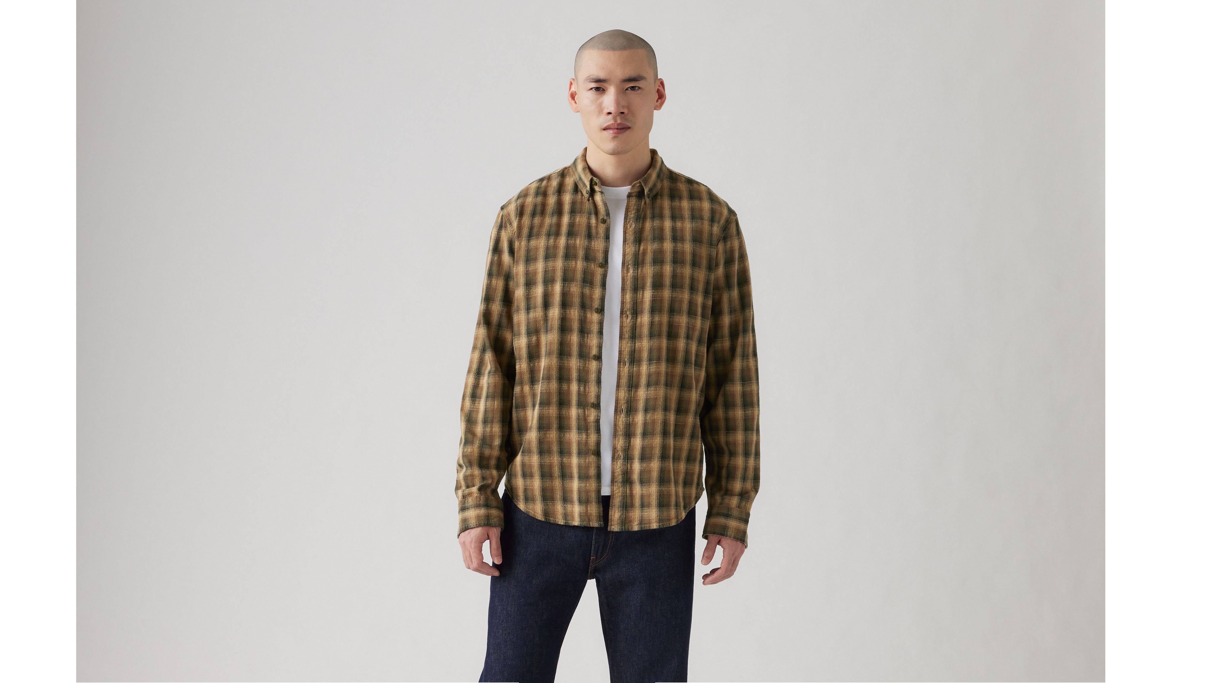 Levi's Authentic Button Down Shirt In Multi