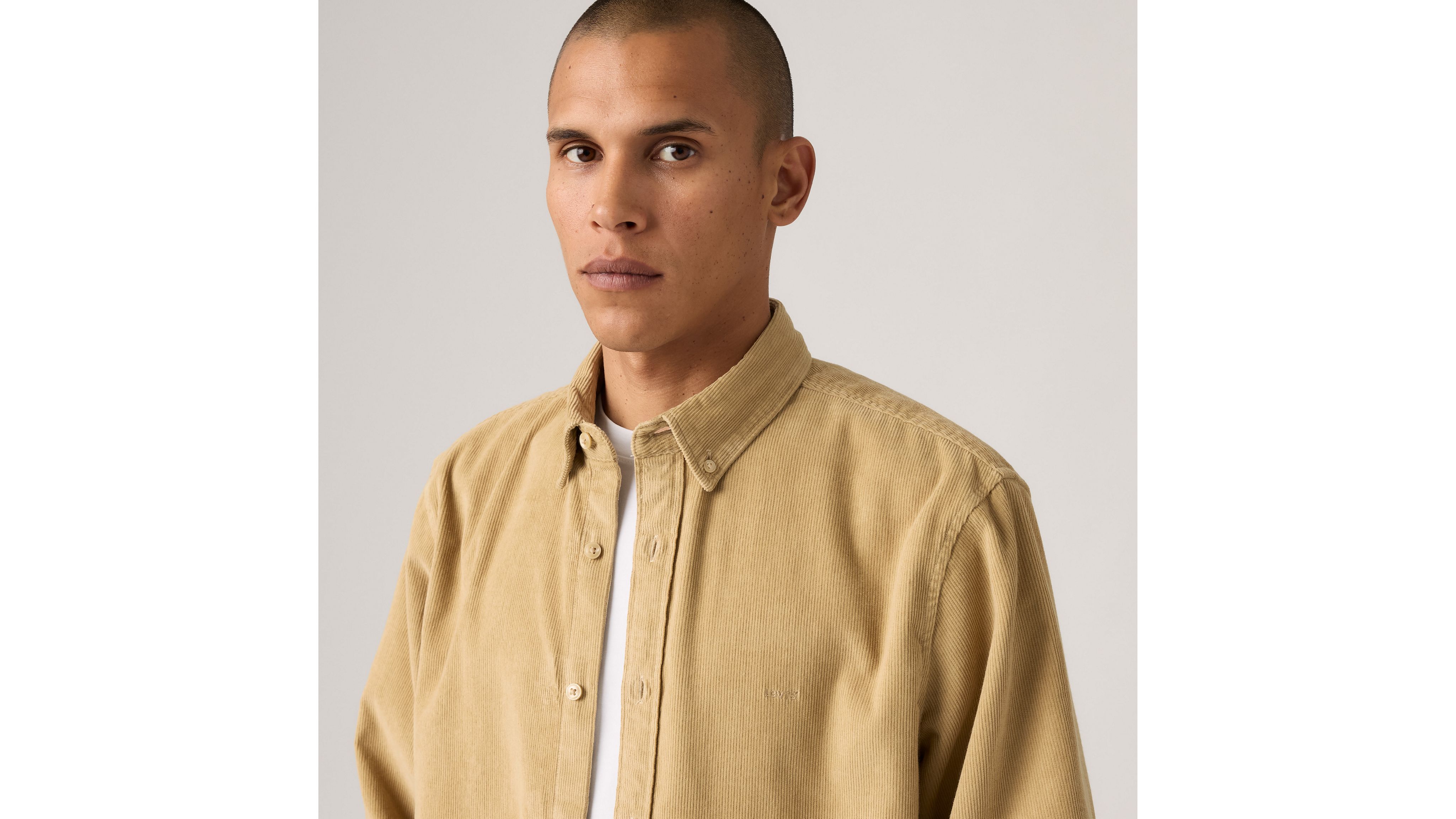 Levi's Authentic Button-down Shirt In Neutral