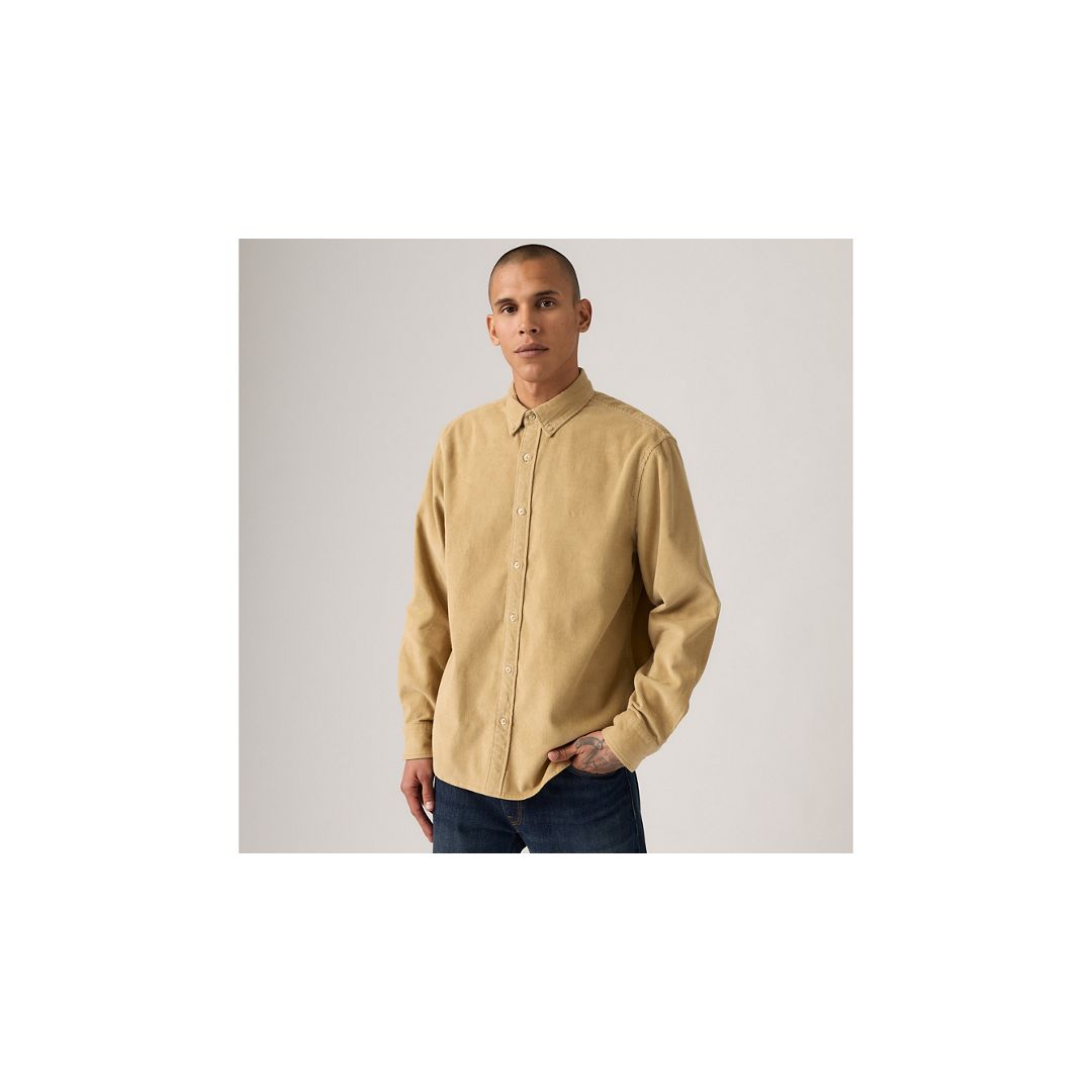 Levi's Authentic Button-down Shirt In Neutral