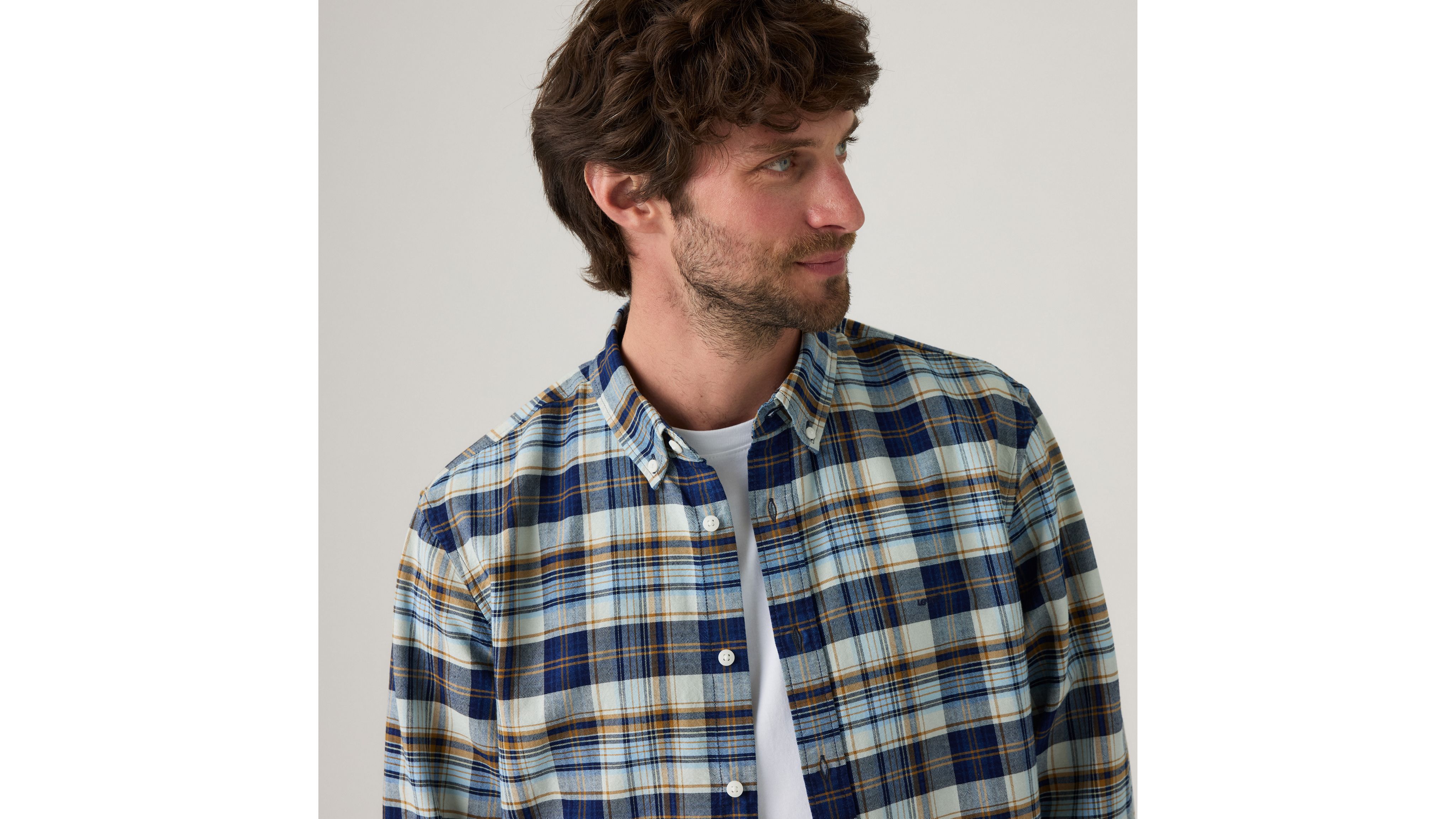 Levi's Authentic Button-down Shirt In Brown