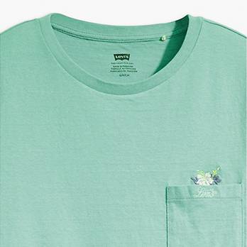 Margot T-shirt med lomme og grafik 6