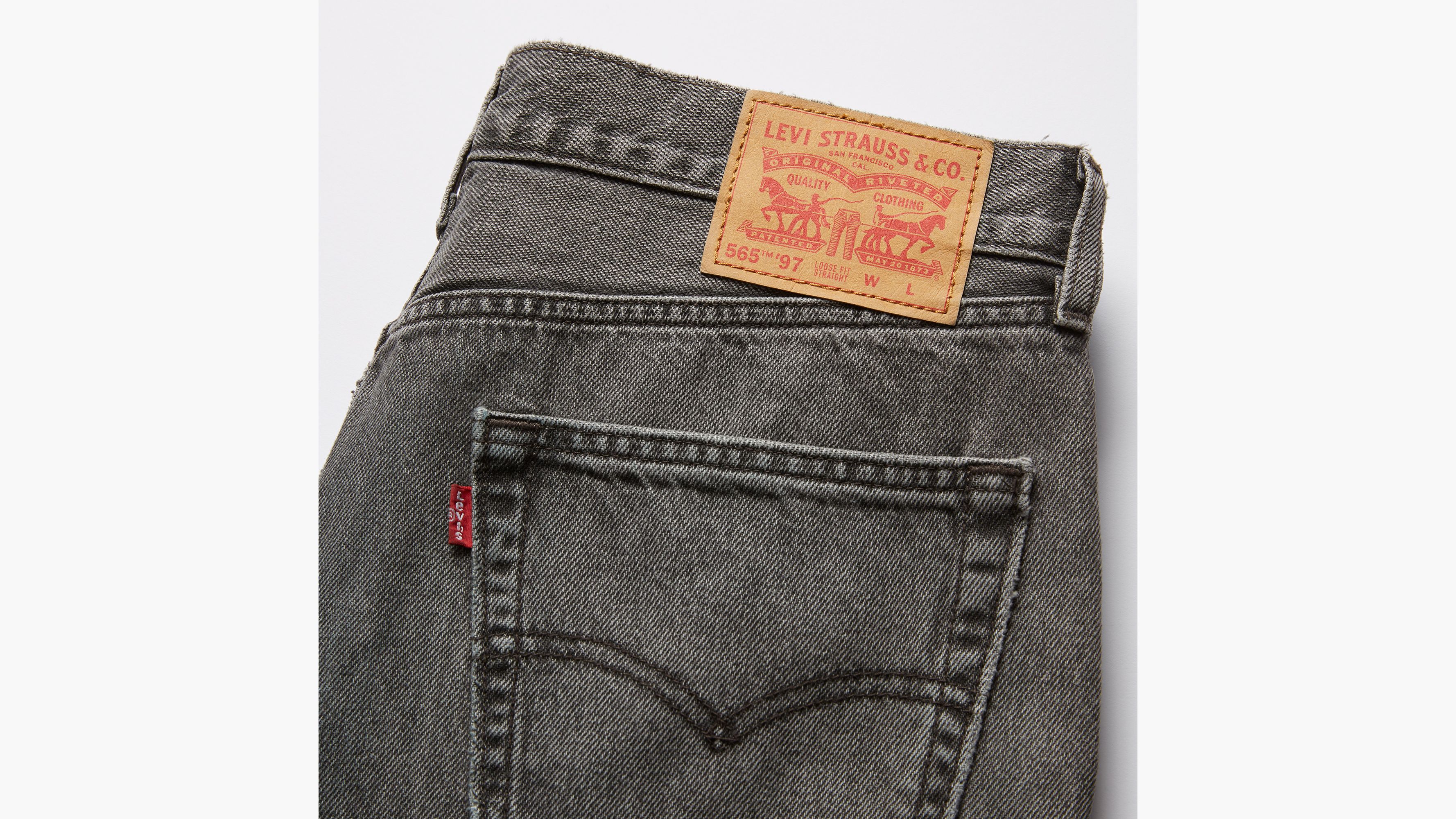 565™ Loose Straight Men's Jeans - Grey | Levi's® US