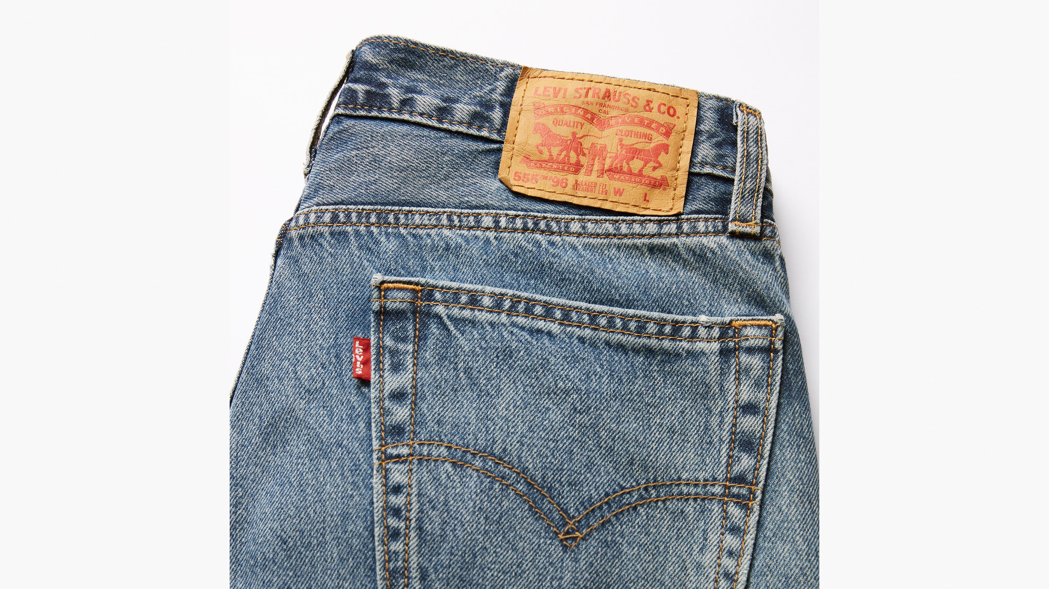 555™ '96 Relaxed Straight Men's Jeans - Medium Wash