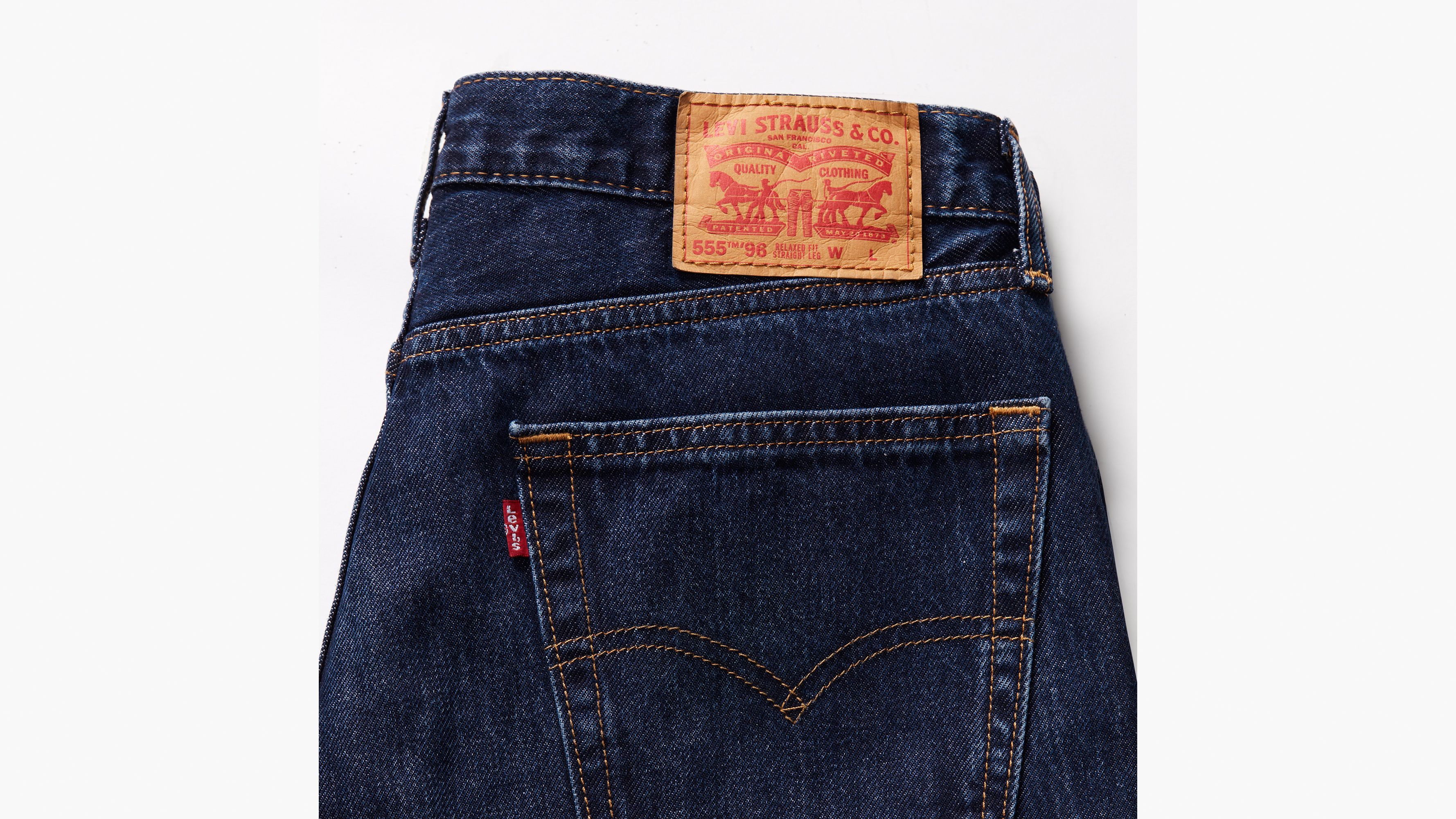 Luźne dżinsy 555™ z prostymi nogawkami 5