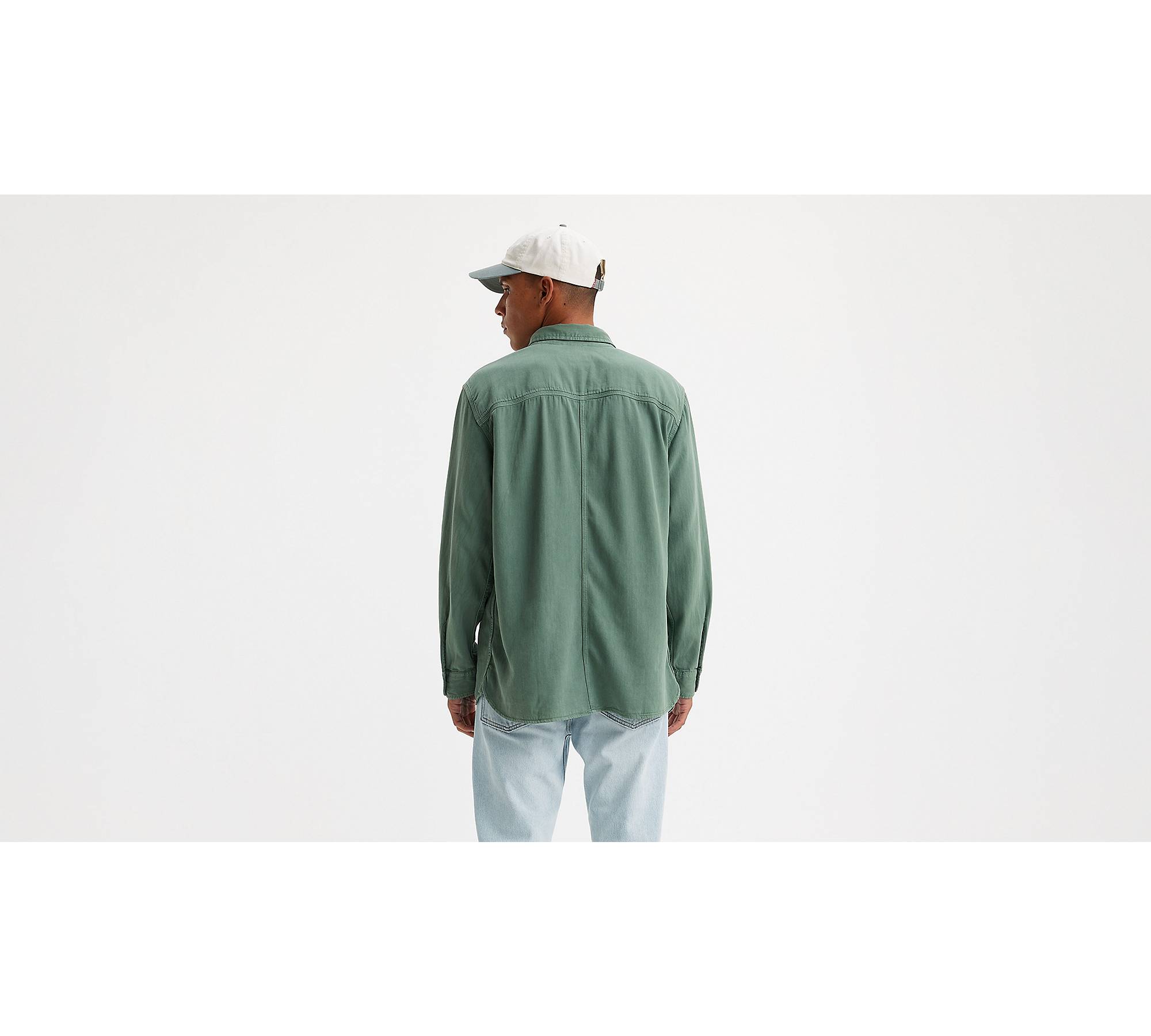 Long Sleeve Auburn Worker Shirt - Green | Levi's® KZ