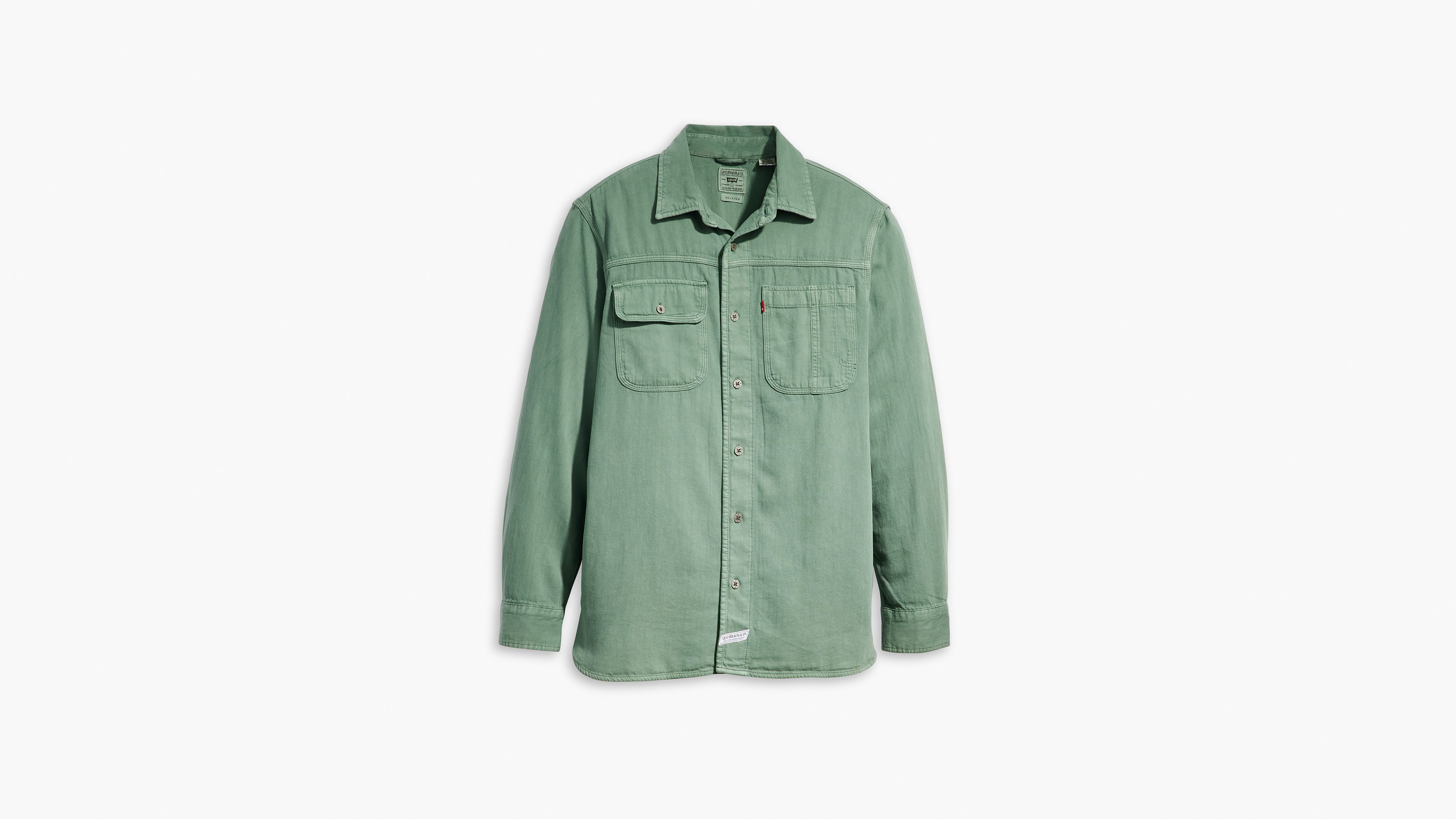 Long Sleeve Auburn Worker Shirt - Green | Levi's® LI