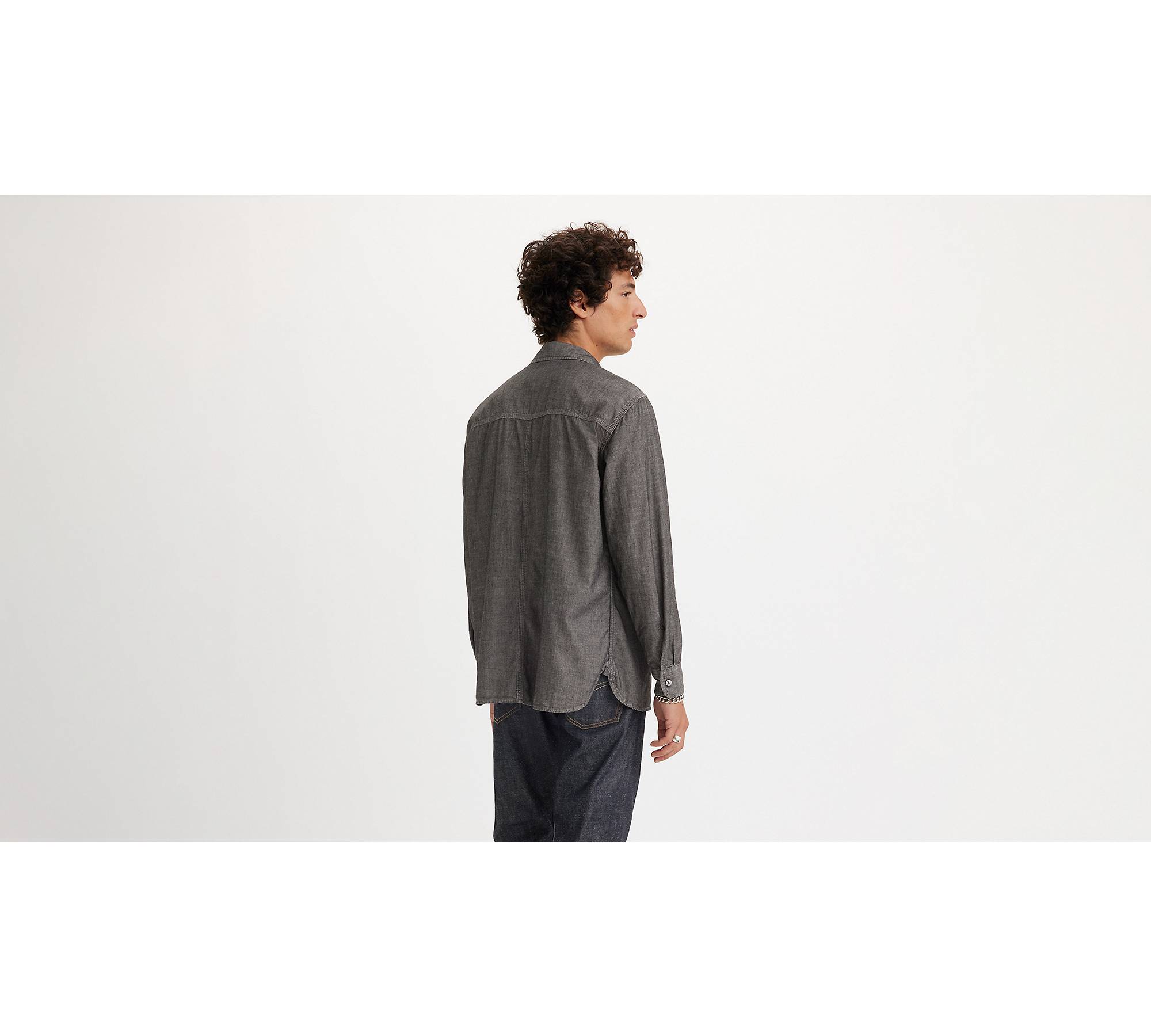 Long Sleeve Auburn Worker Shirt - Black | Levi's® LI