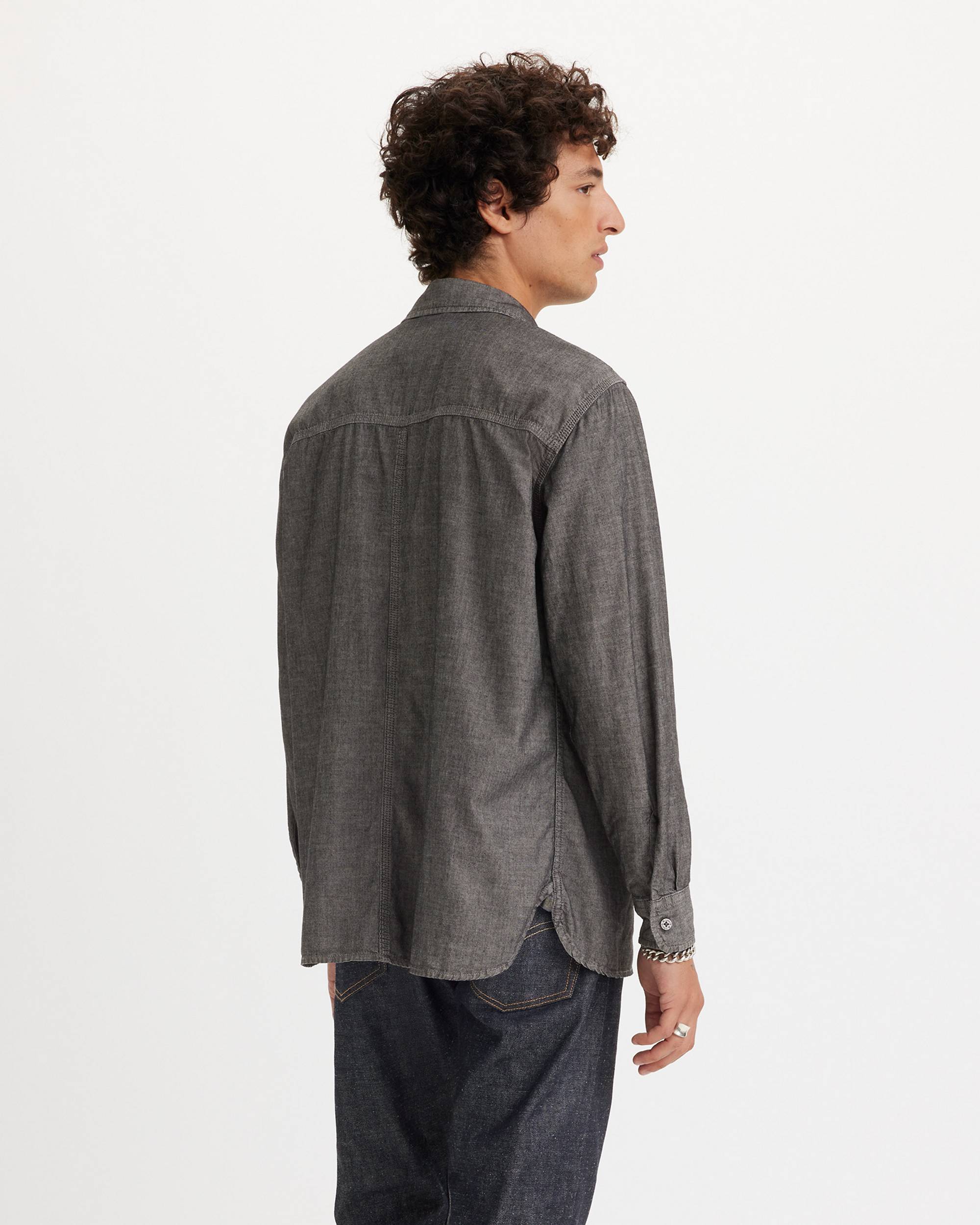 Long Sleeve Auburn Worker Shirt - Black | Levi's® CY Long Sleeve Auburn Worker Shirt - Black | Levi's® CY
