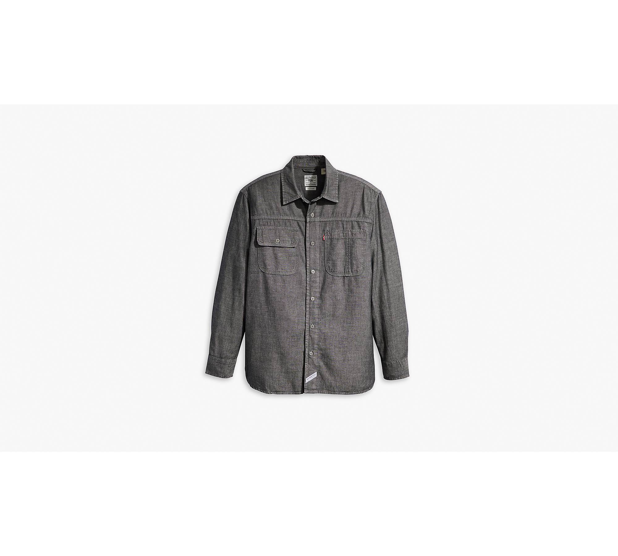 Long Sleeve Auburn Worker Shirt - Black | Levi's® US