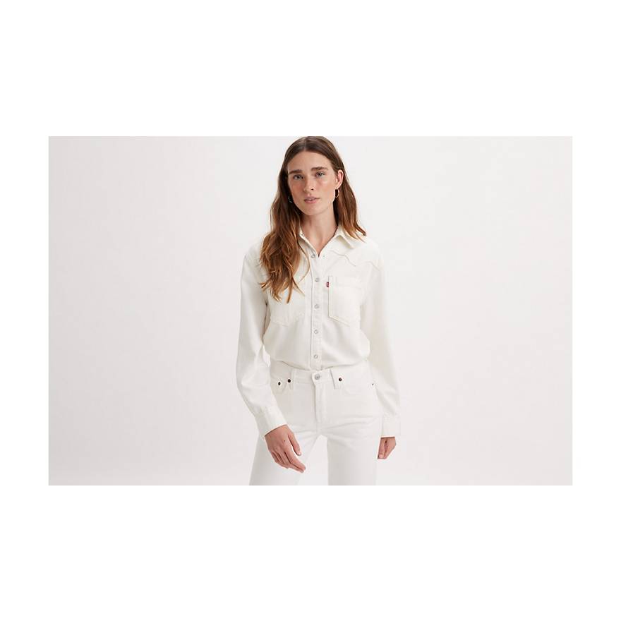 Teodora Western Shirt - White | Levi's® US