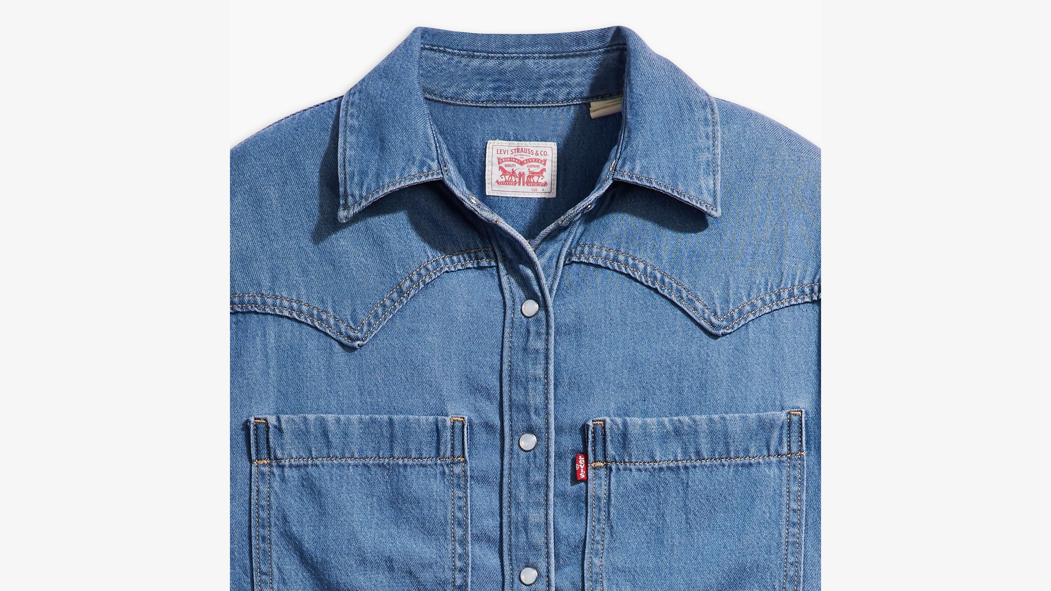 Teodora Western Shirt - Medium Wash | Levi's® CA