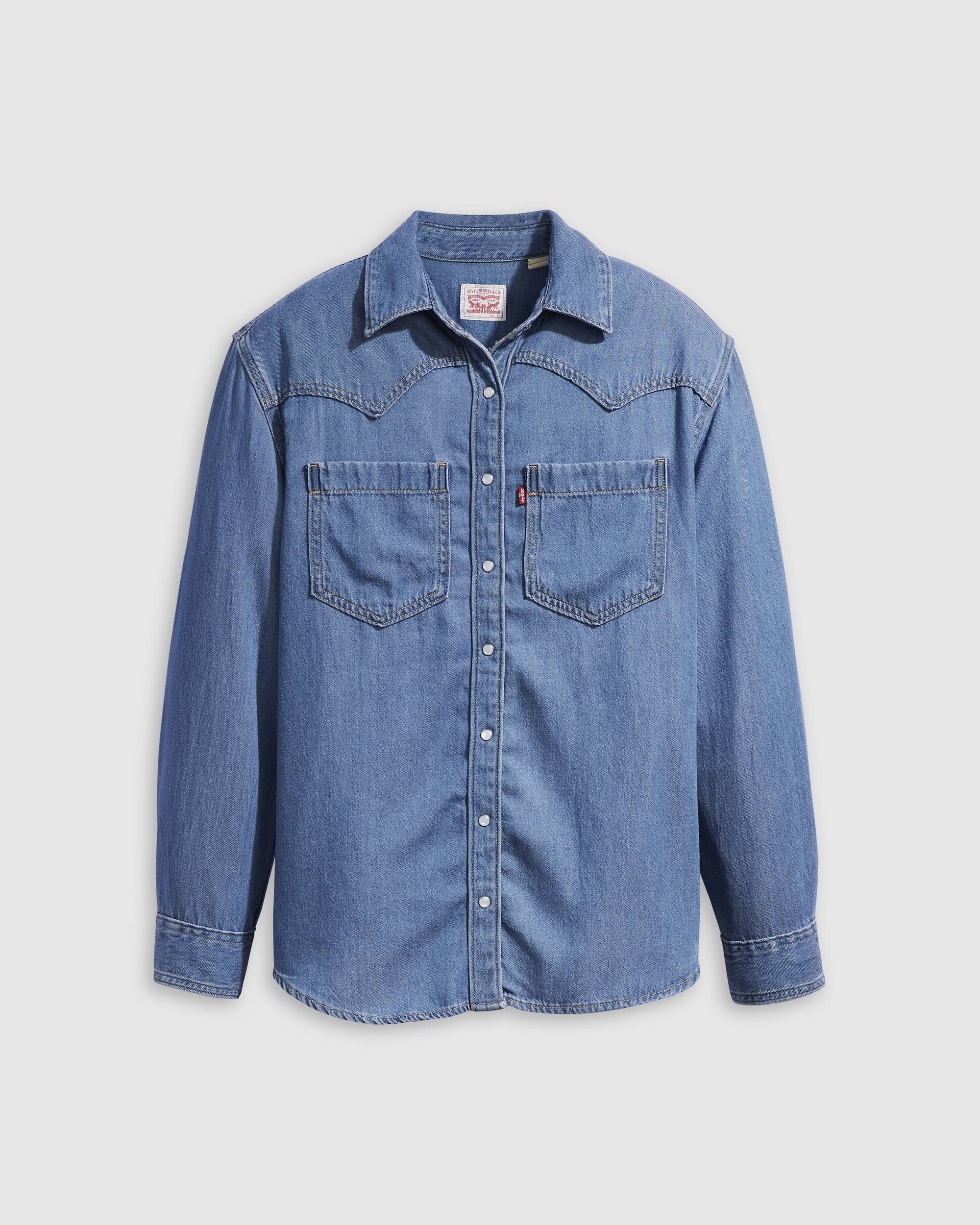 Teodora Western Shirt - Medium Wash | Levi's® US Teodora Western Shirt - Medium Wash | Levi's® US