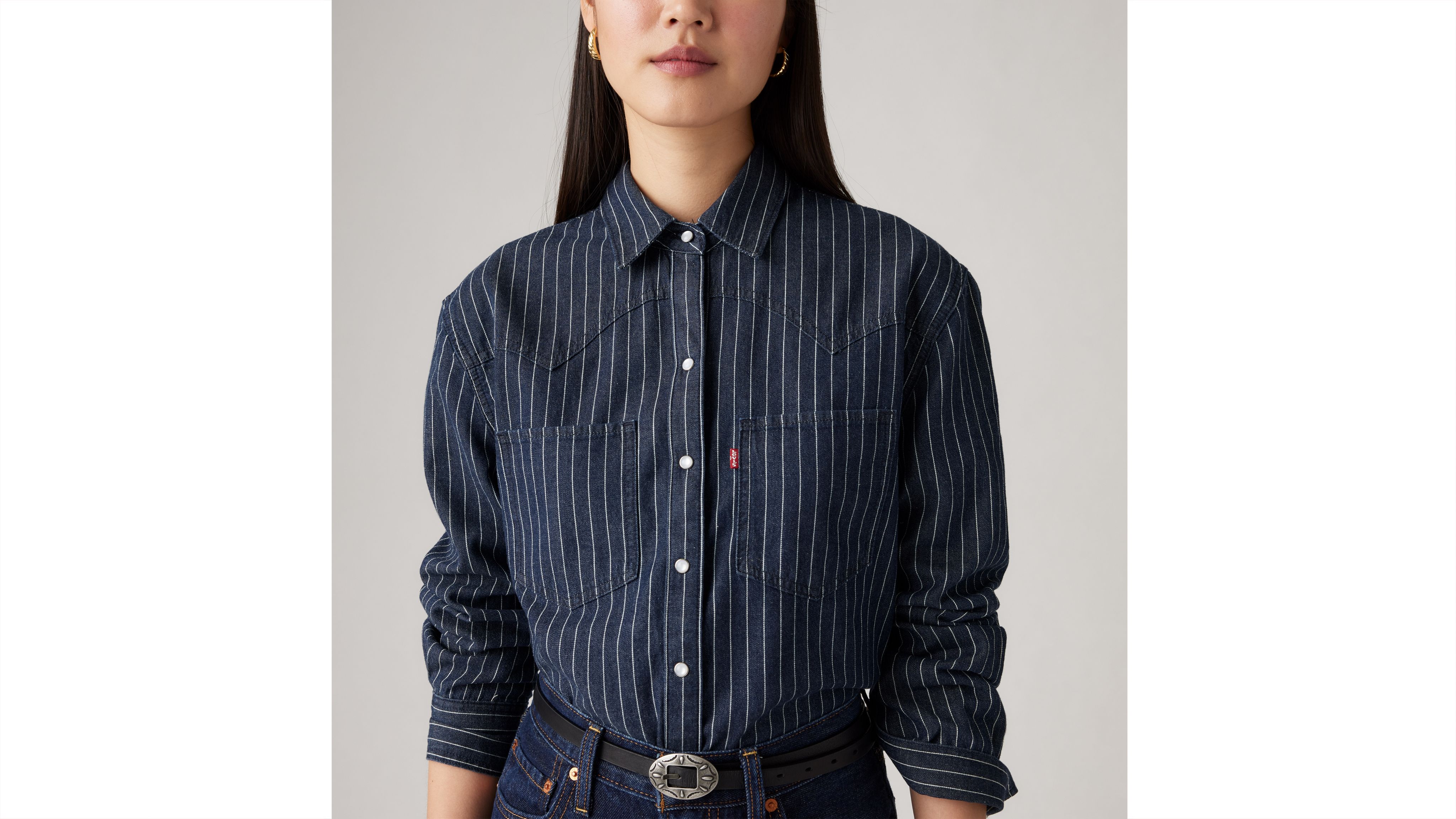 Teodora Western Shirt - Dark Wash | Levi's® US