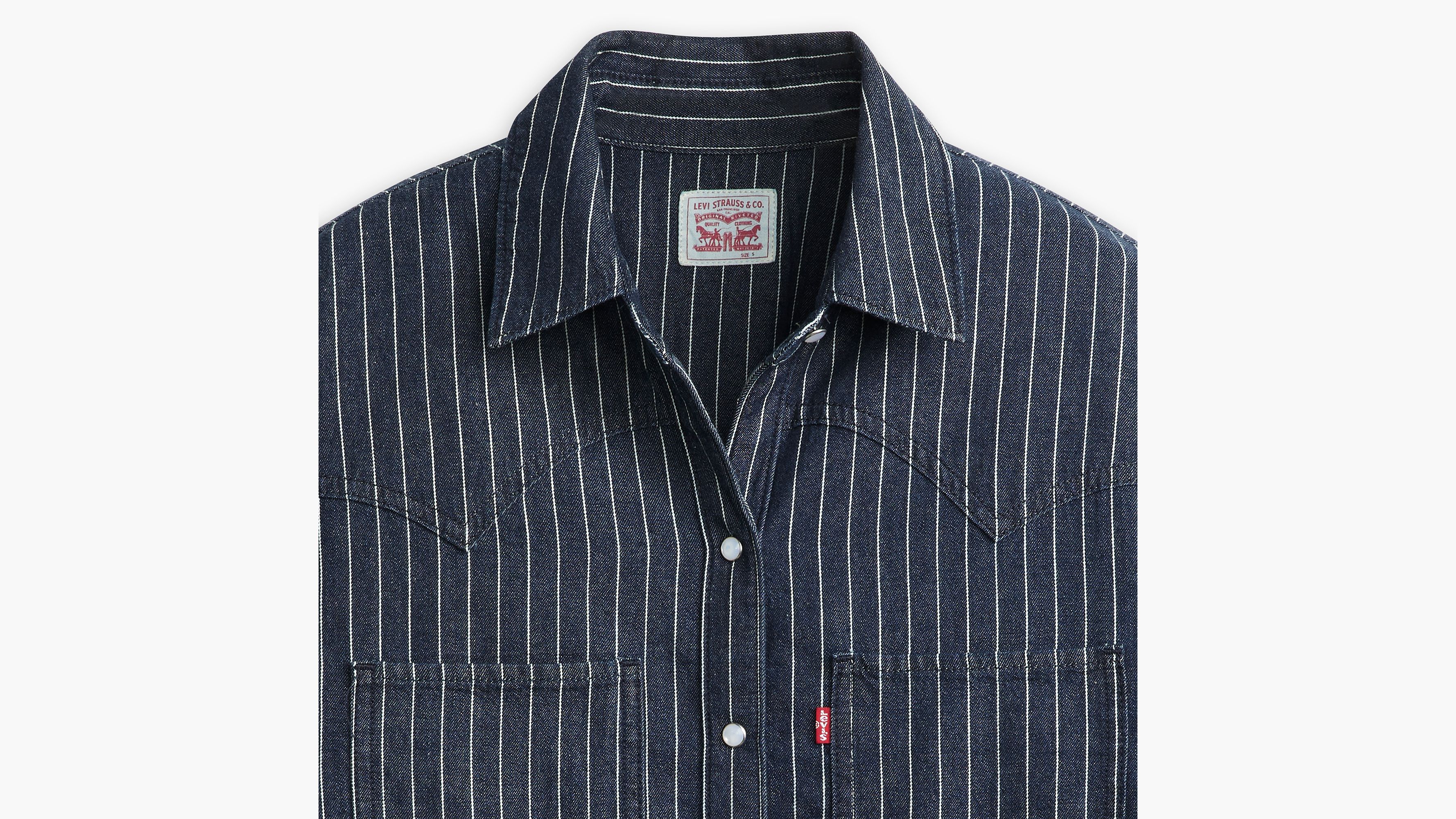 【2plan】Milo Tweed Western Deck Shirt Levi's® Women's Teodora Western Shirt - Western Wildside