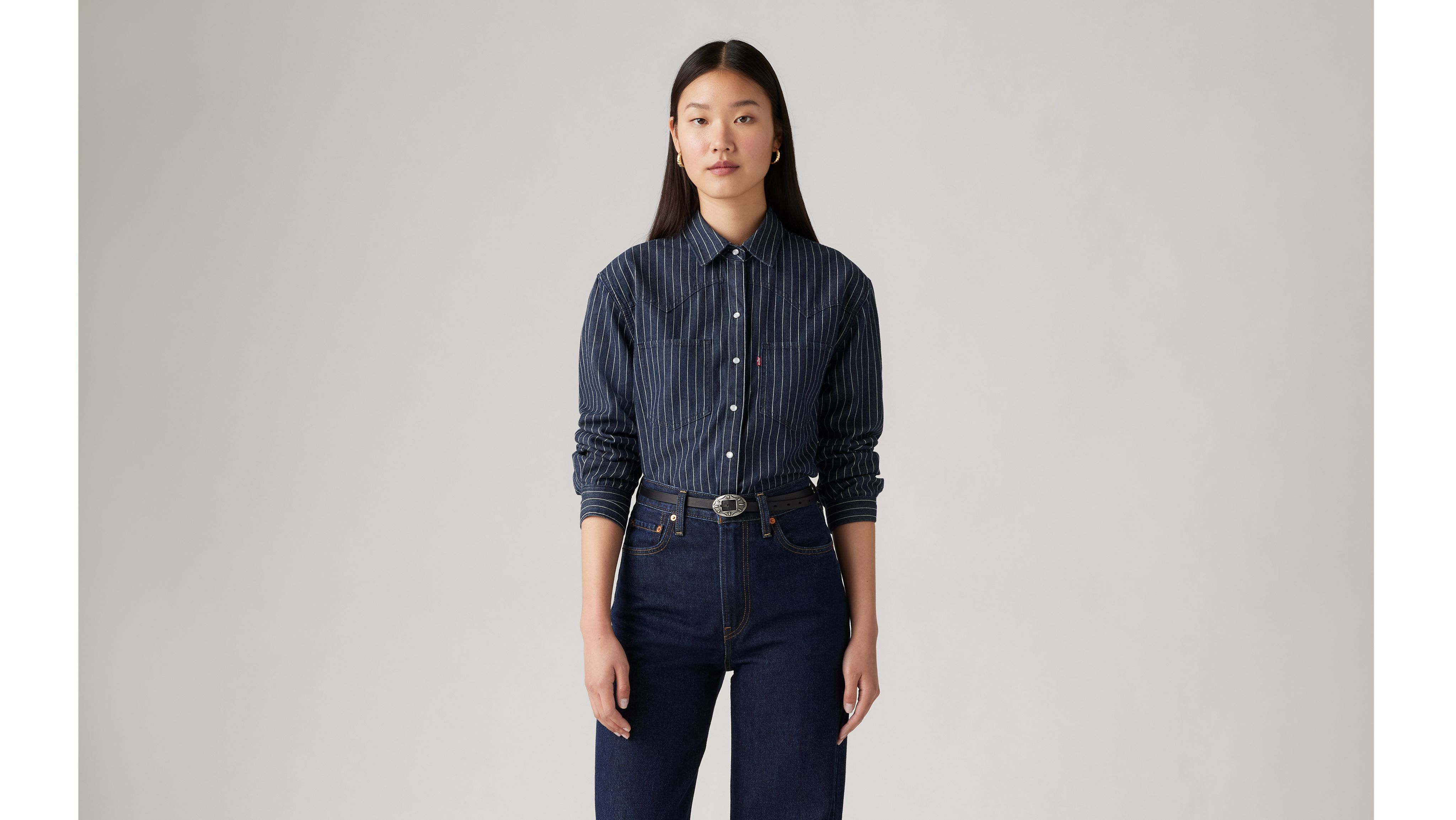 Teodora Western Shirt - Dark Wash | Levi's® US